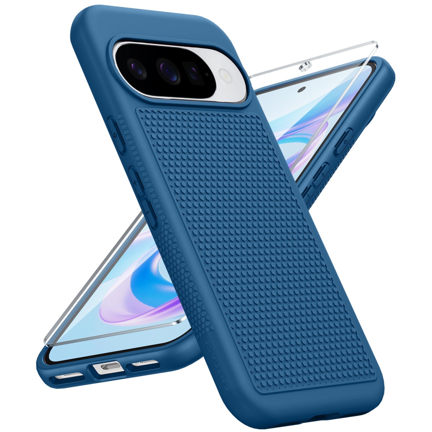 for Google Pixel 10 Case: Compatible 10 Pro/9/9 Pro Dual Layer Protective Lightweight Duty Cell Cover Shockproof Rugged with Non Slip