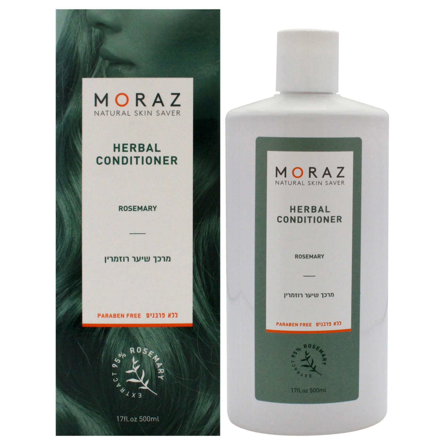 Revitalisant aux herbes romarin de Moraz pour Femme - Revitalisant 17&nbsp;oz