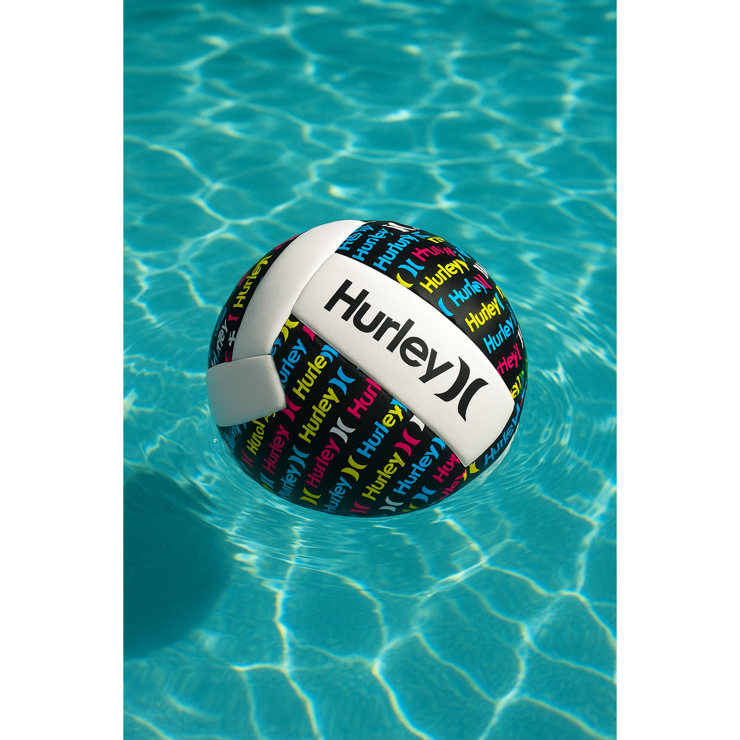 Ballon de volleyball en néoprène de Hurley - Taille 5 - Multicolore