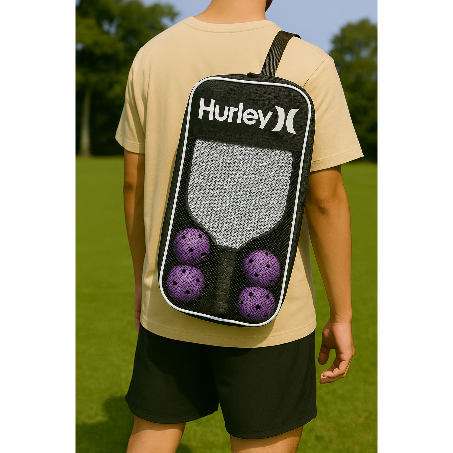 Ensemble de pickleball de Hurley - Violet/Blanc