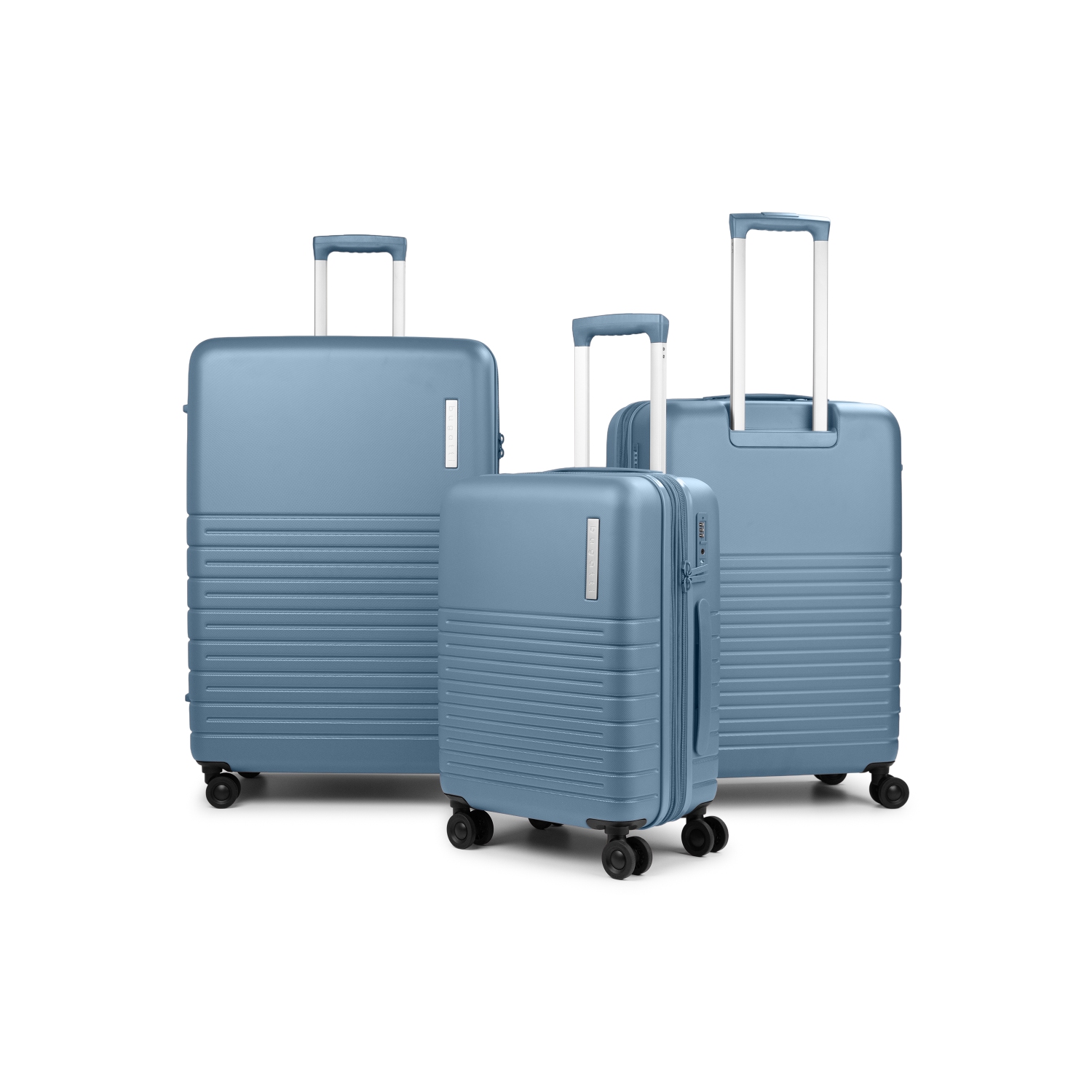 Ensemble de 3 valises extensibles Birmingham de Bugatti - Bleu
