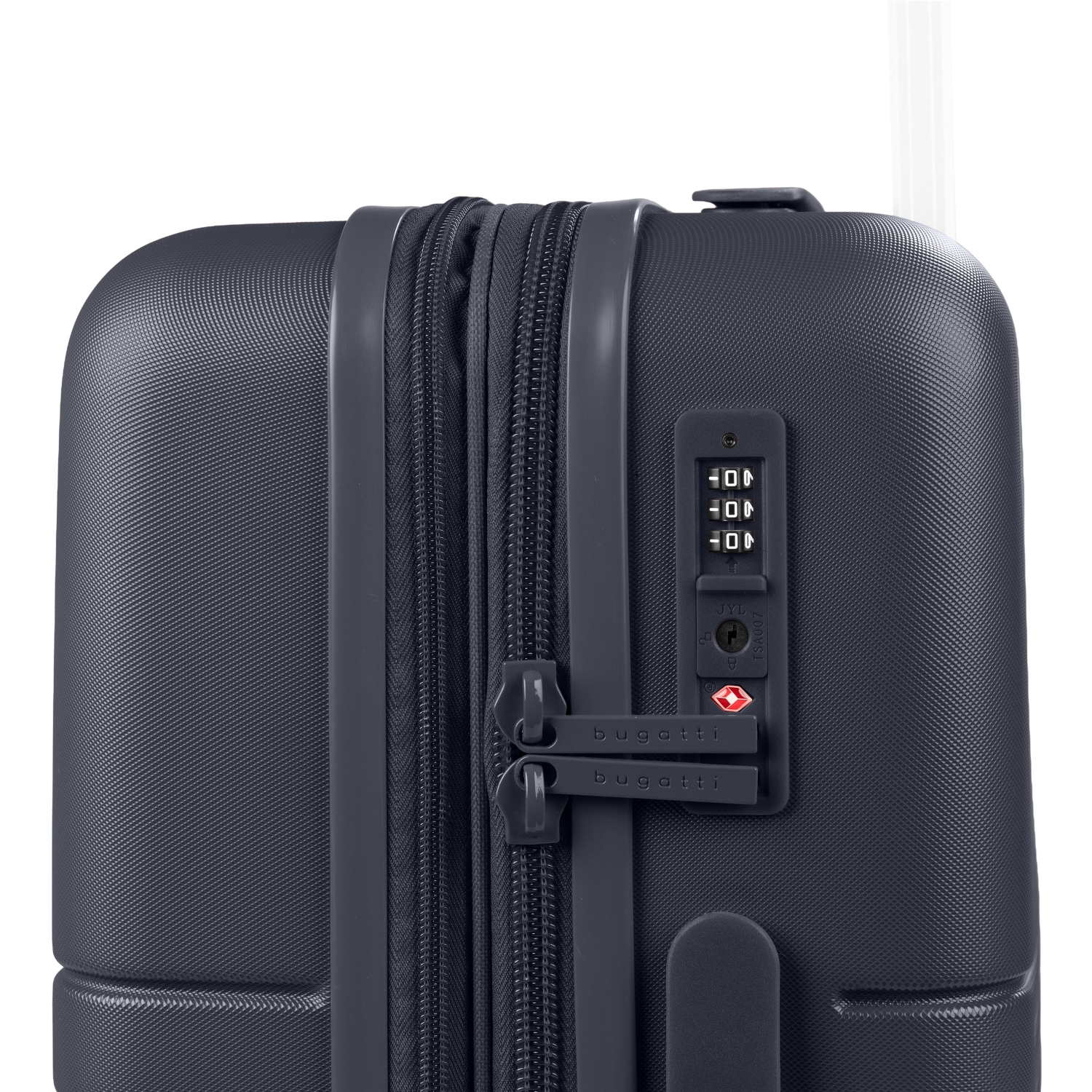 Ensemble de 3 valises extensibles Birmingham de Bugatti - Bleu marine