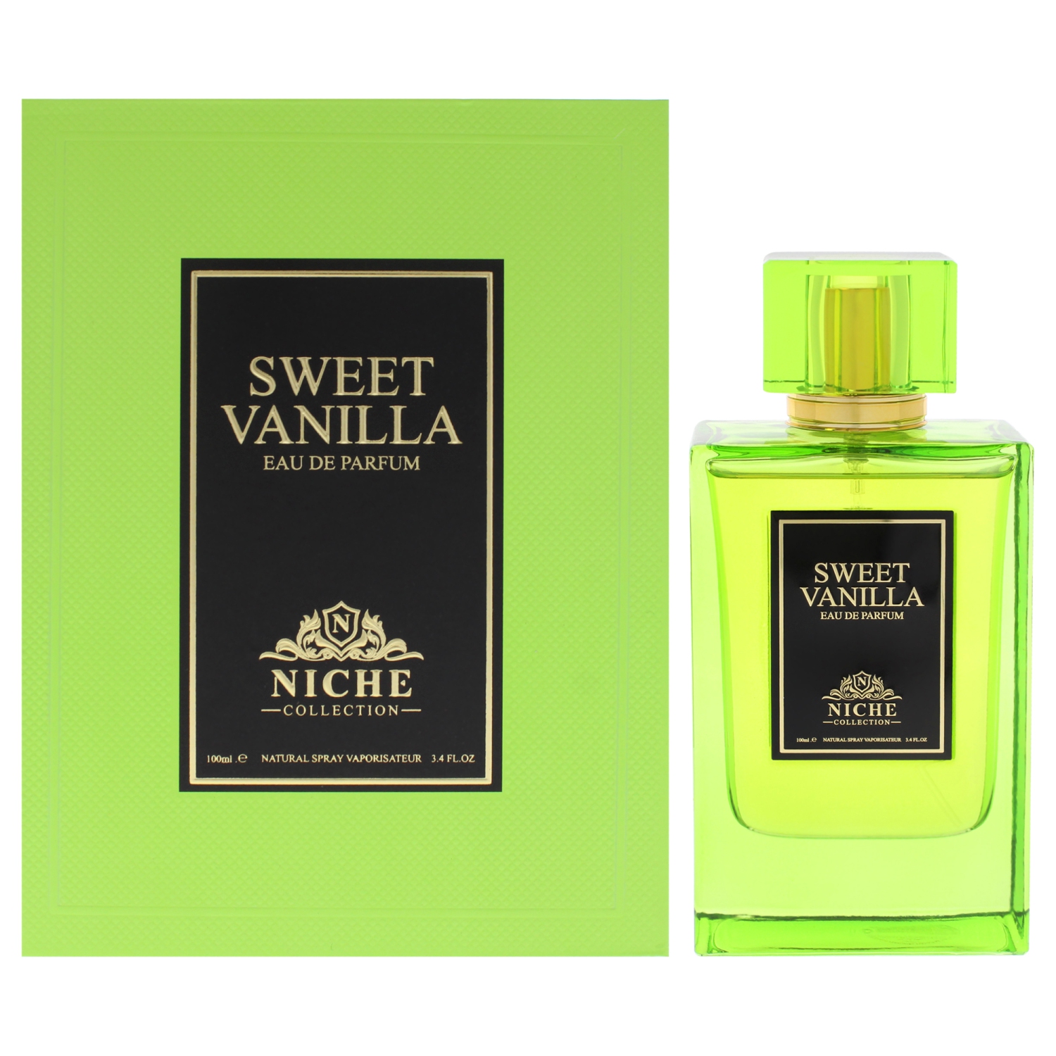 Niche Collection - Sweet Vanilla by Khalis for Unisex - 3.4 oz EDP Spray