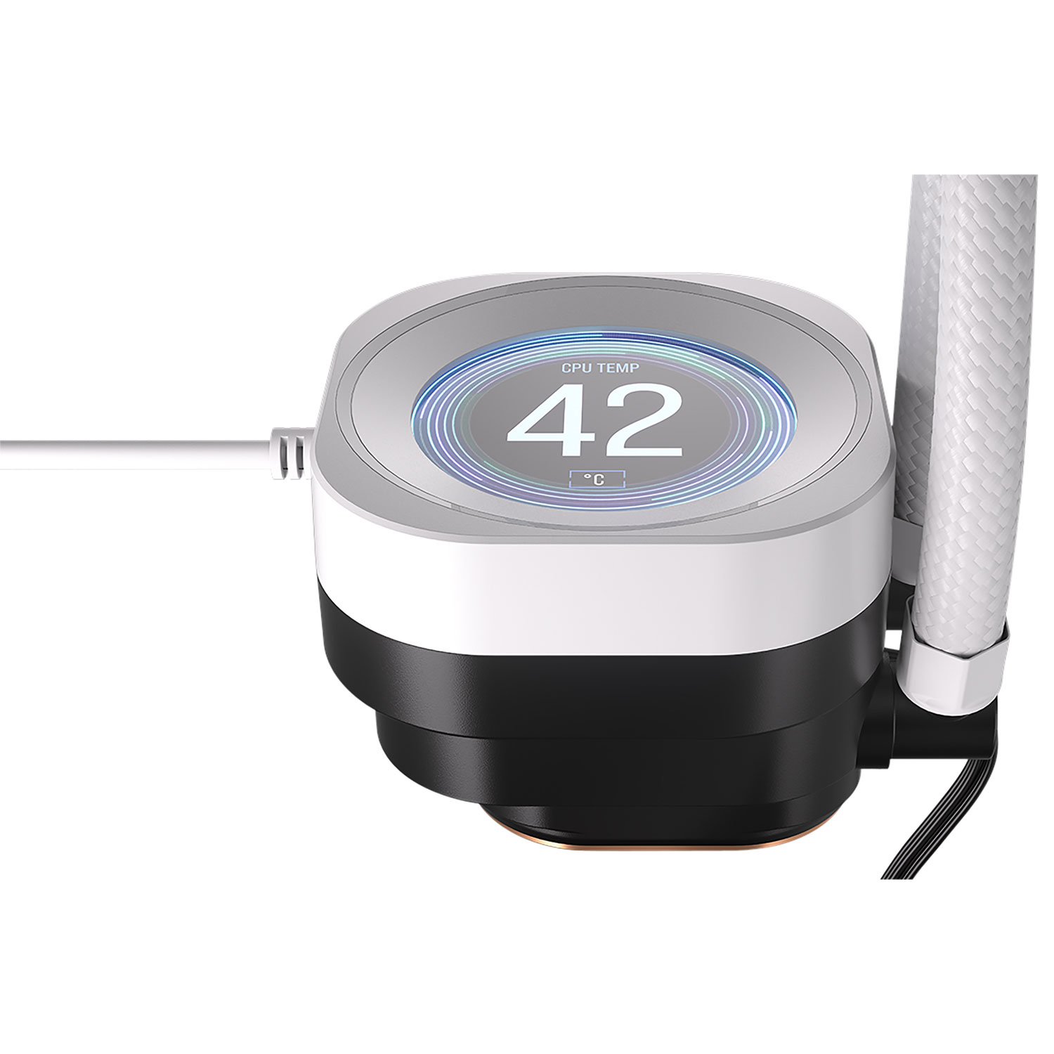 Système de refroidissement liquide pour processeur Nautilus 360 RS ACL de Corsair - Blanc