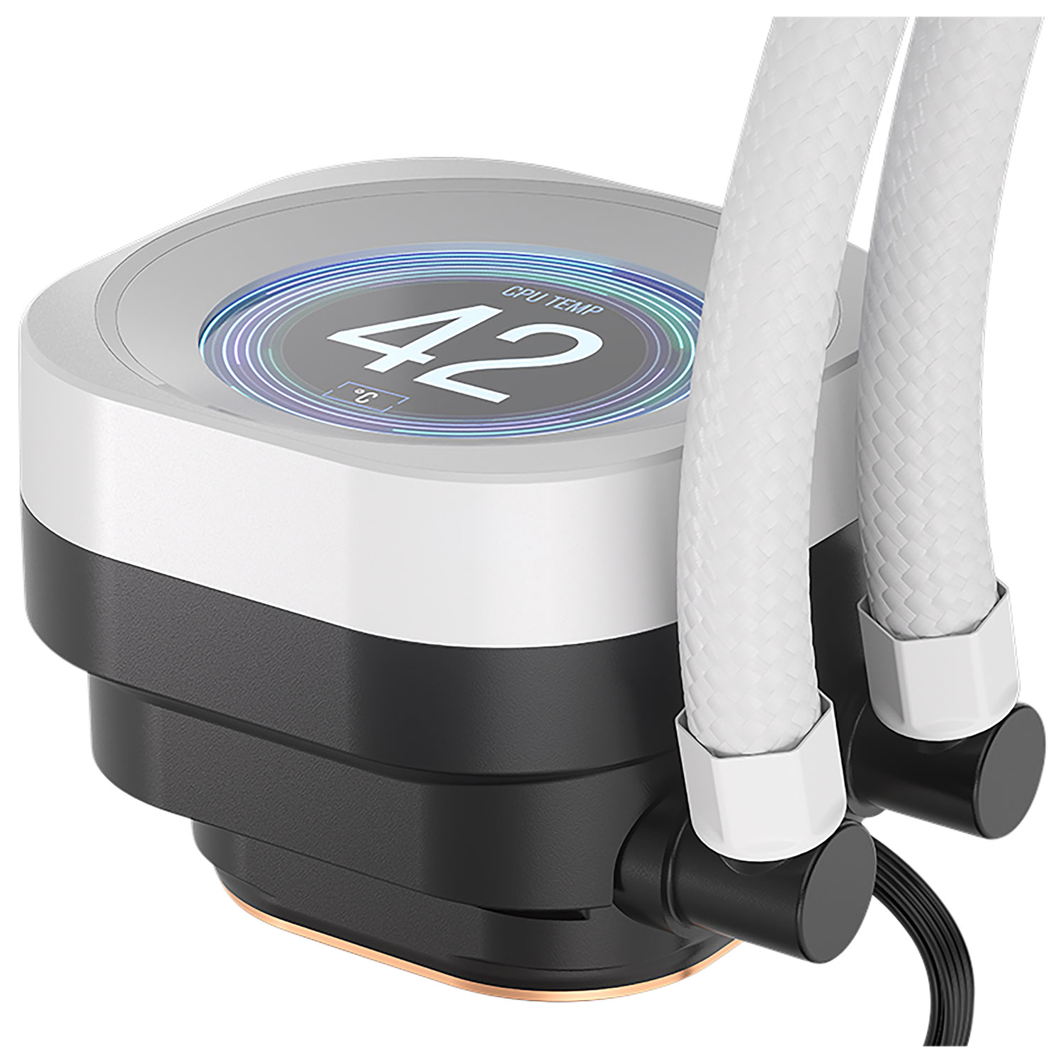 Système de refroidissement liquide pour processeur Nautilus 360 RS ACL de Corsair - Blanc