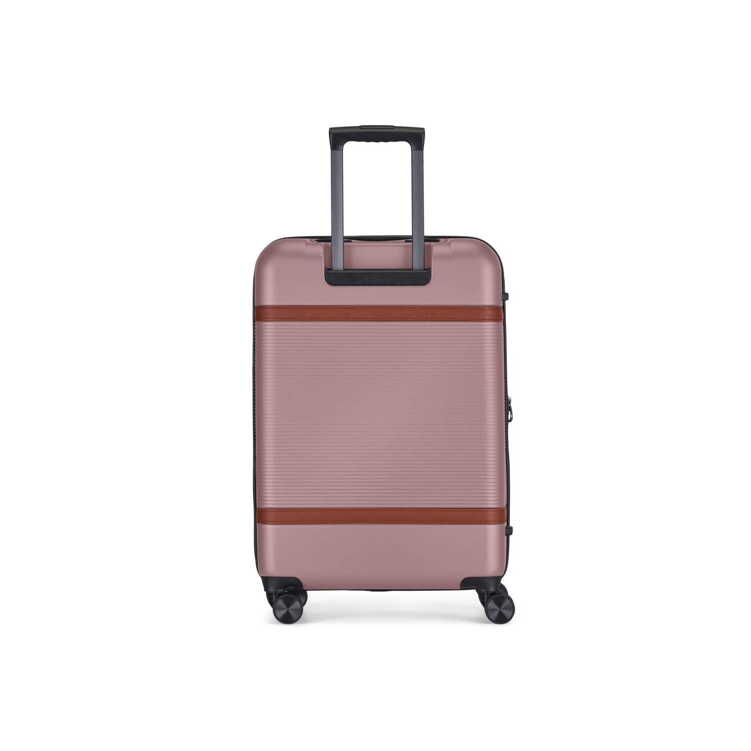Valise rigide moyenne extensible Wellington de Bugatti - Rose