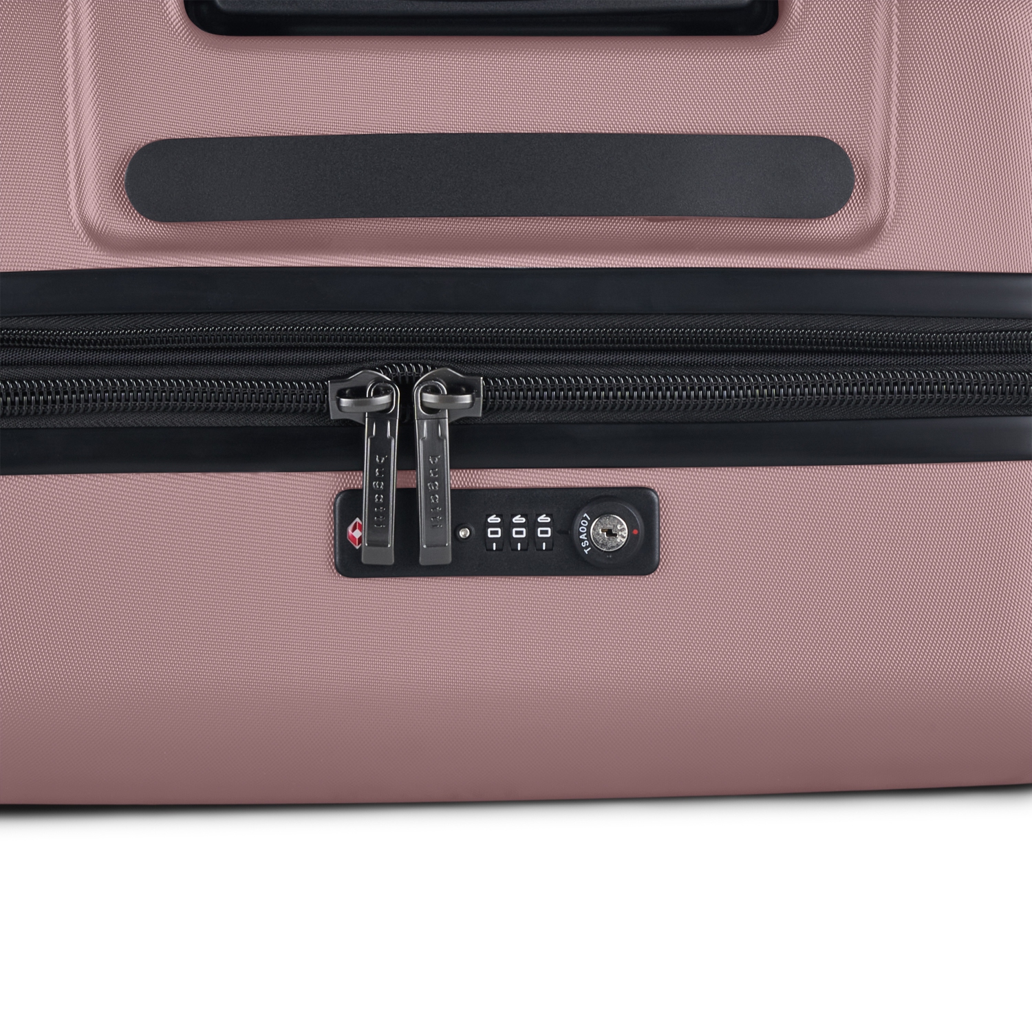 Valise rigide moyenne extensible Wellington de Bugatti - Rose