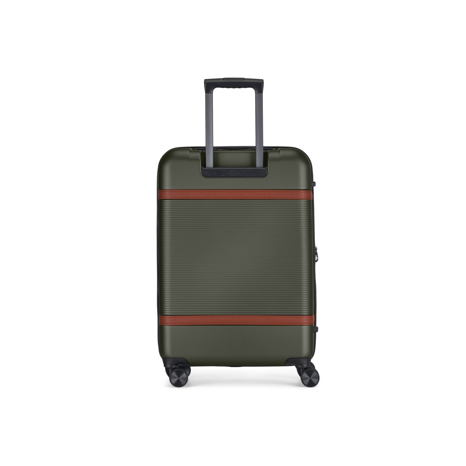Valise rigide moyenne extensible Wellington de Bugatti - Vert