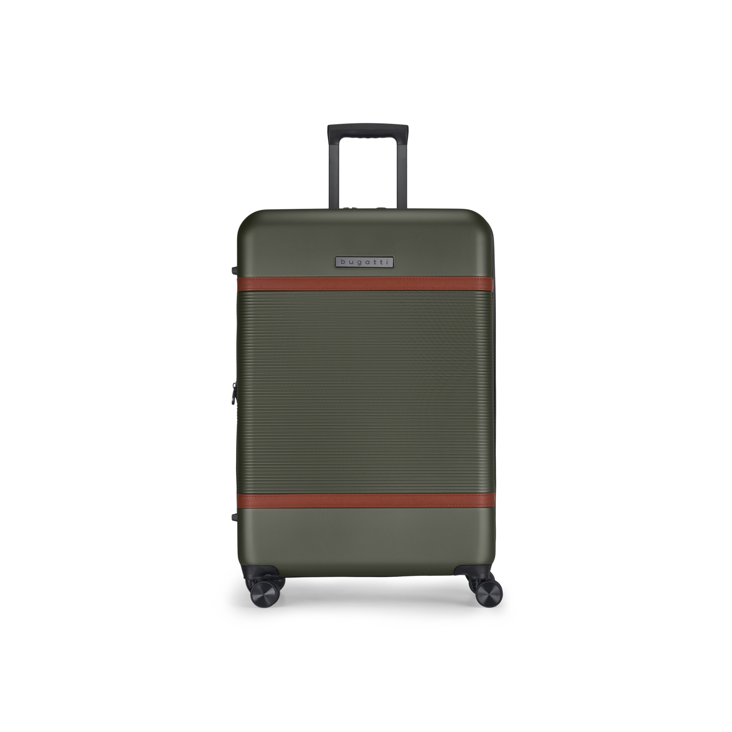 Grande valise rigide Wellington de Bugatti avec extension - Vert