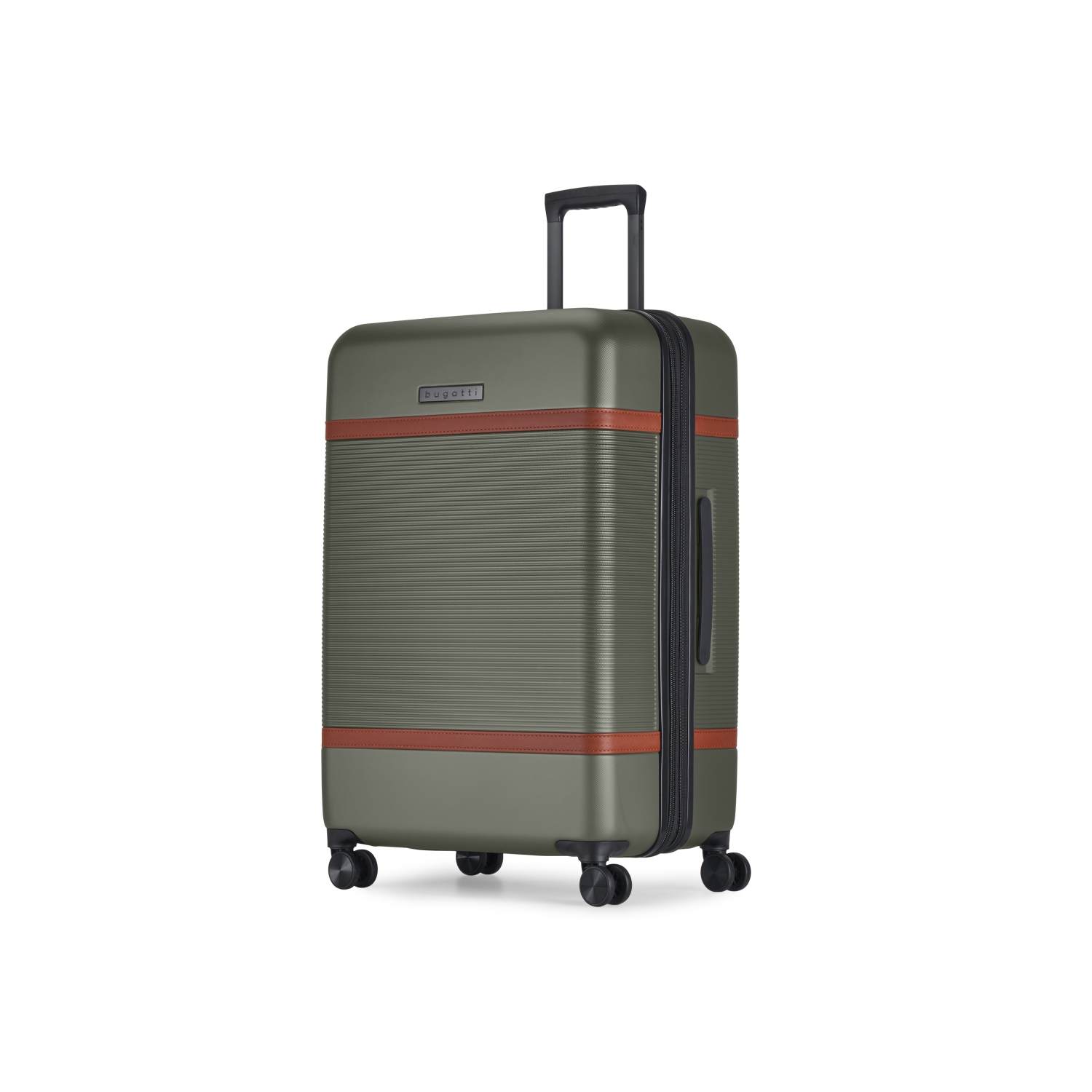 Grande valise rigide Wellington de Bugatti avec extension - Vert