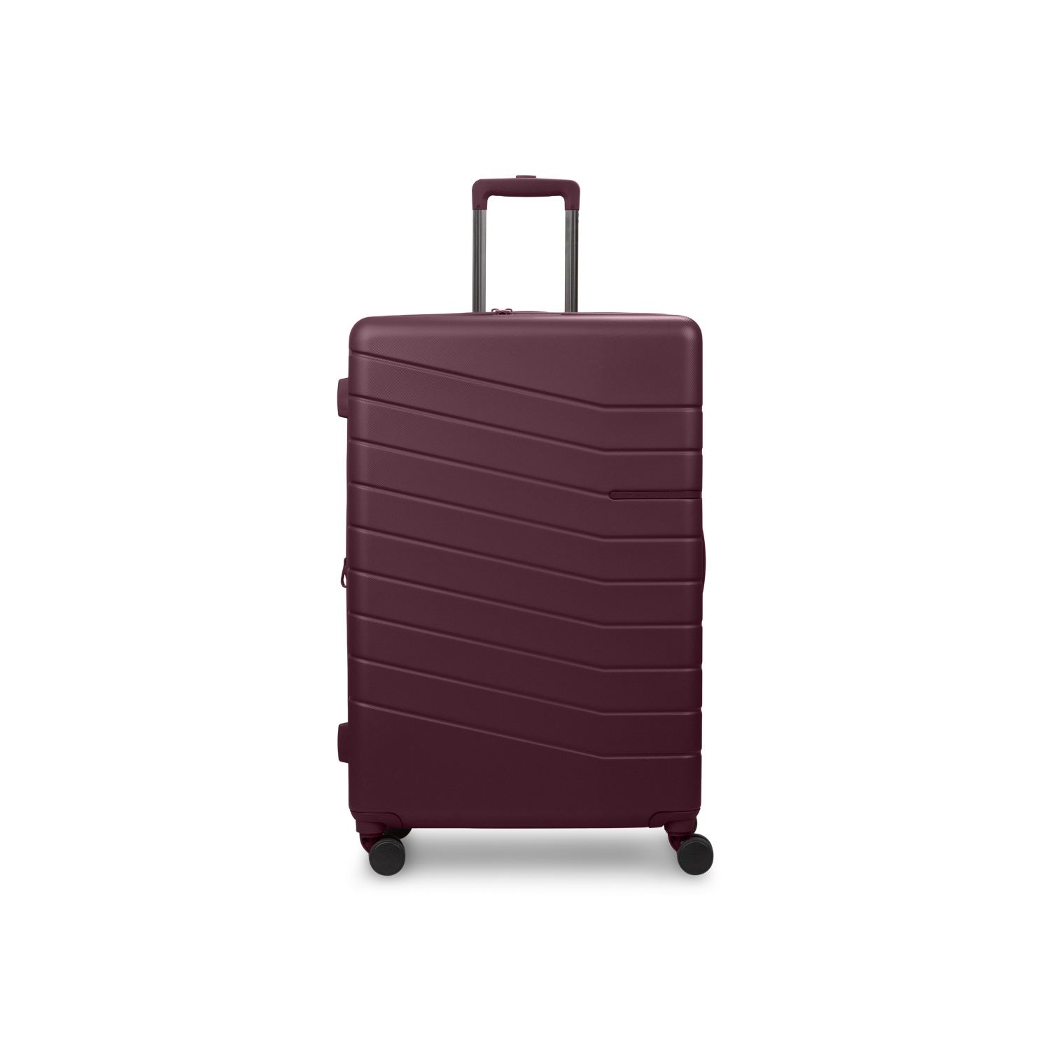 Bugatti - Munich Check-In Large Hardside Luggage with Expansion - Purple