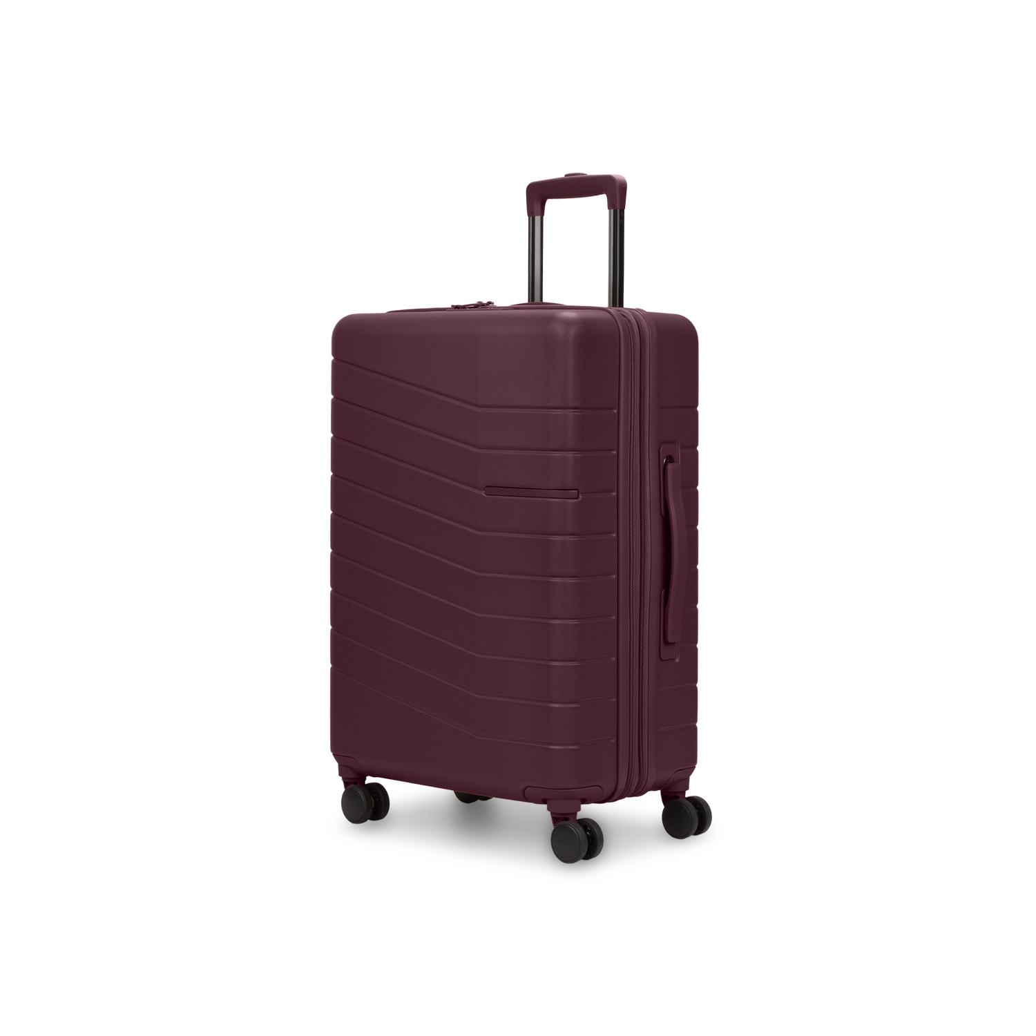 Bugatti - Munich Check-In Large Hardside Luggage with Expansion - Purple