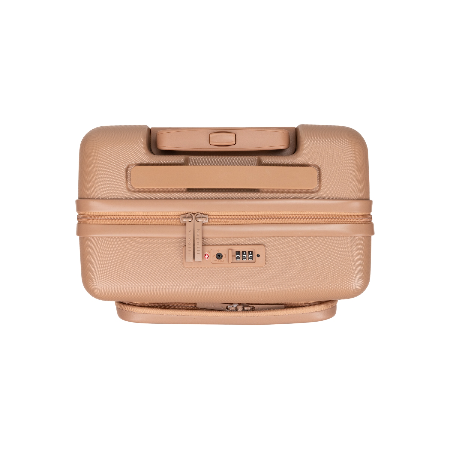 Bagage de cabine rigide avec pochette avant Munich Pro de Bugatti - Beige