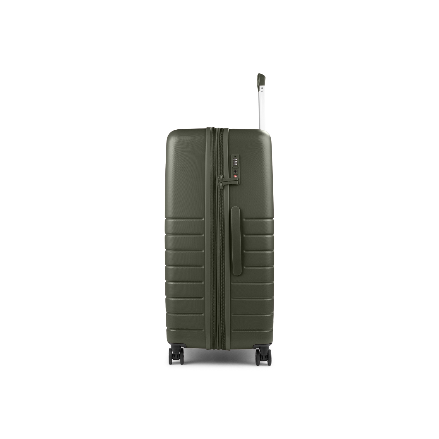 Grosse valise rigide extensible Birmigham de Bugatti - Vert