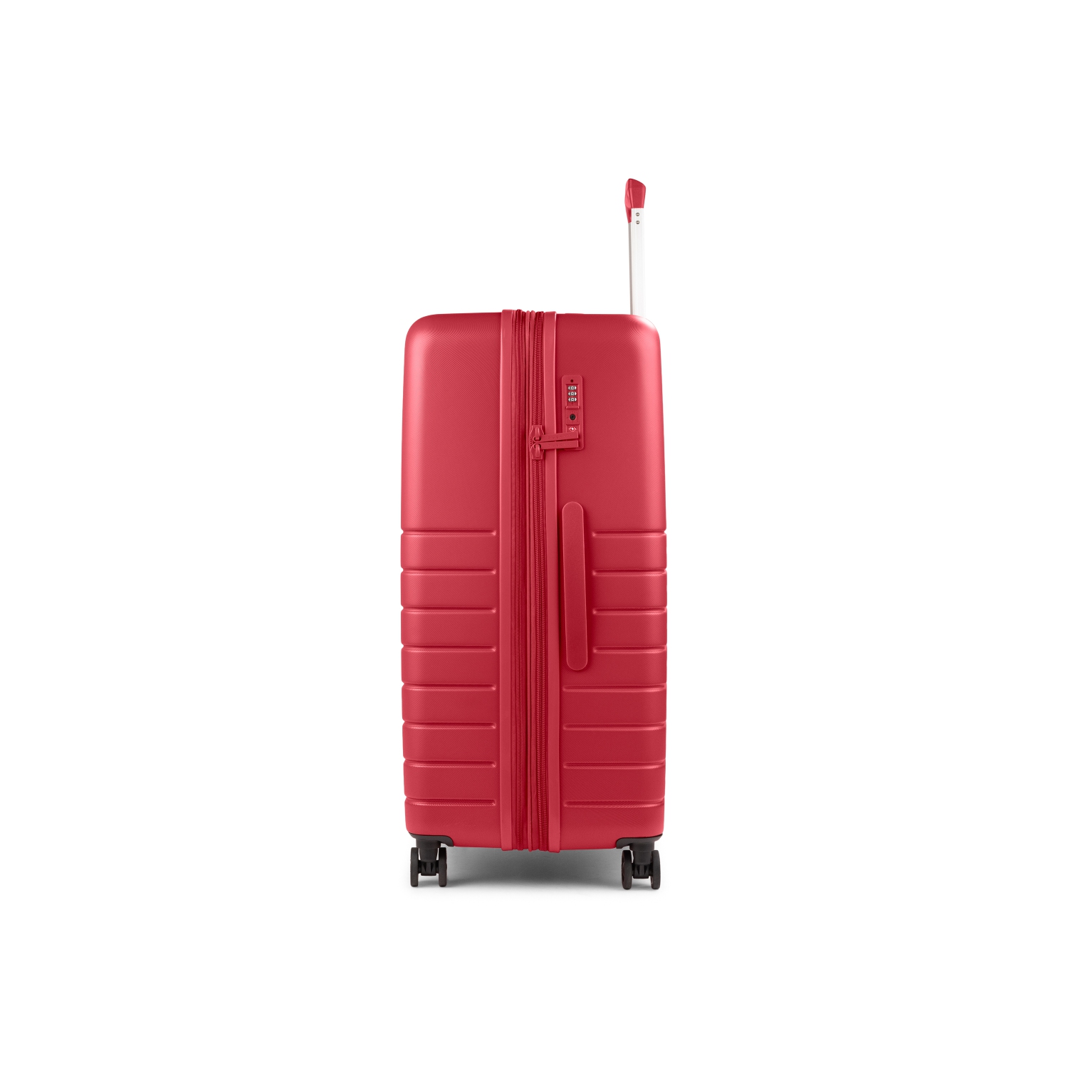 Bugatti - Birmigham Check-In Large Hardside Luggage with Expansion - Red