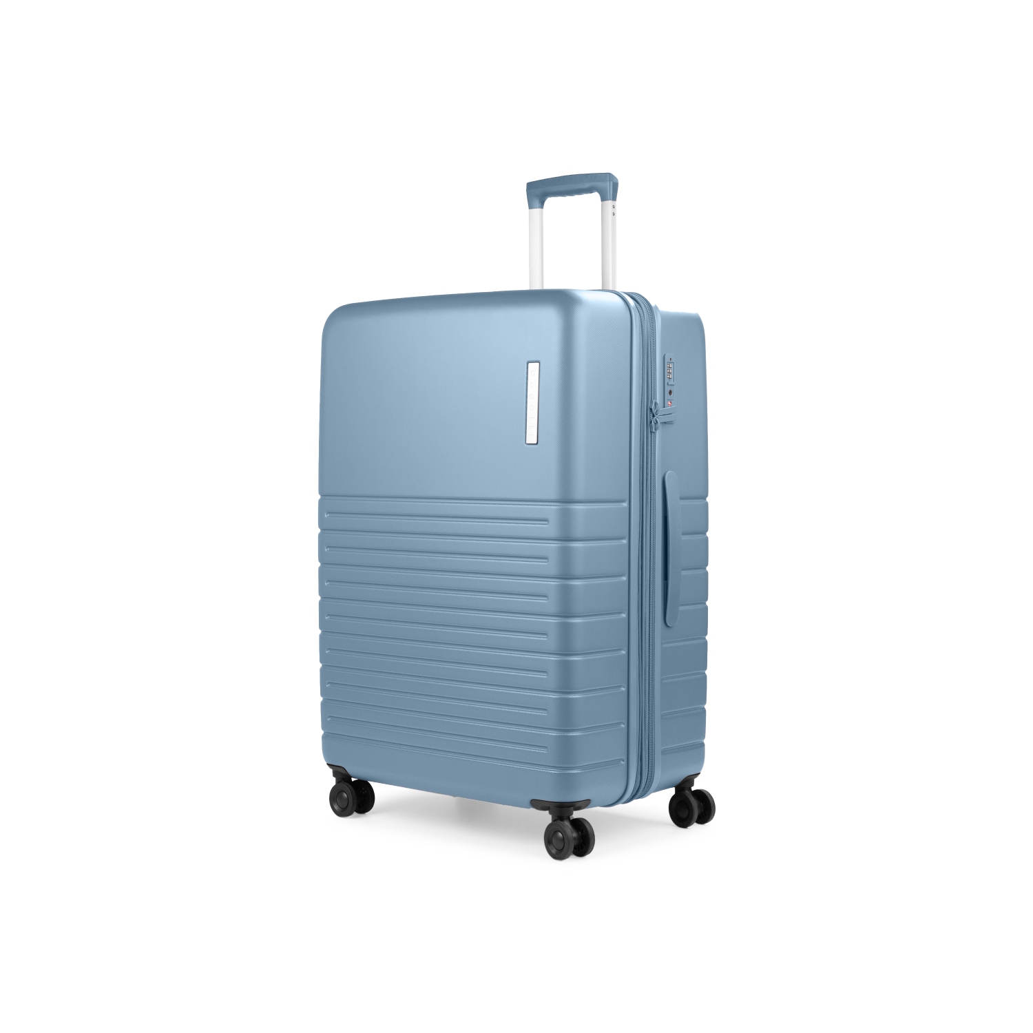 Bugatti - Birmigham Check-In Large Hardside Luggage with Expansion - Blue