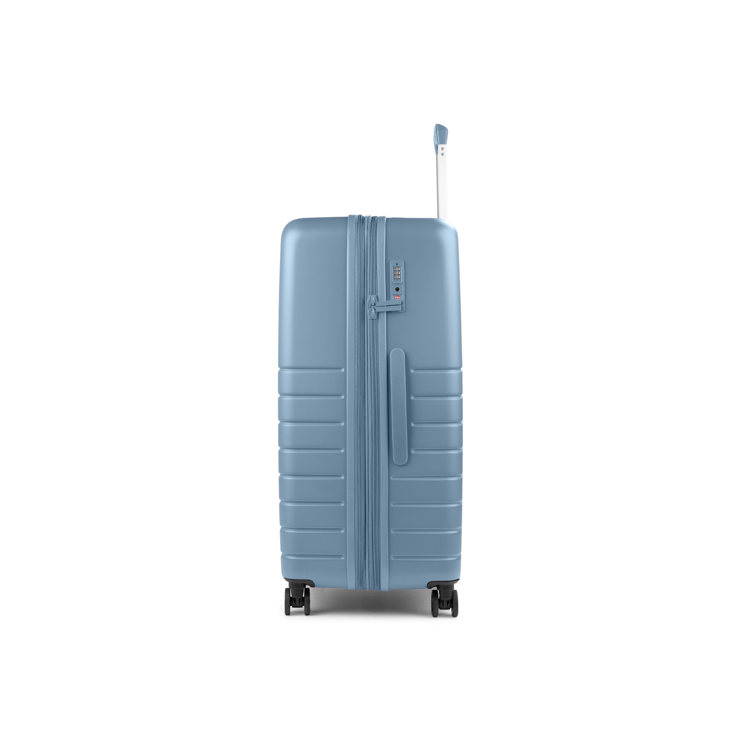 Bugatti - Birmigham Check-In Large Hardside Luggage with Expansion - Blue
