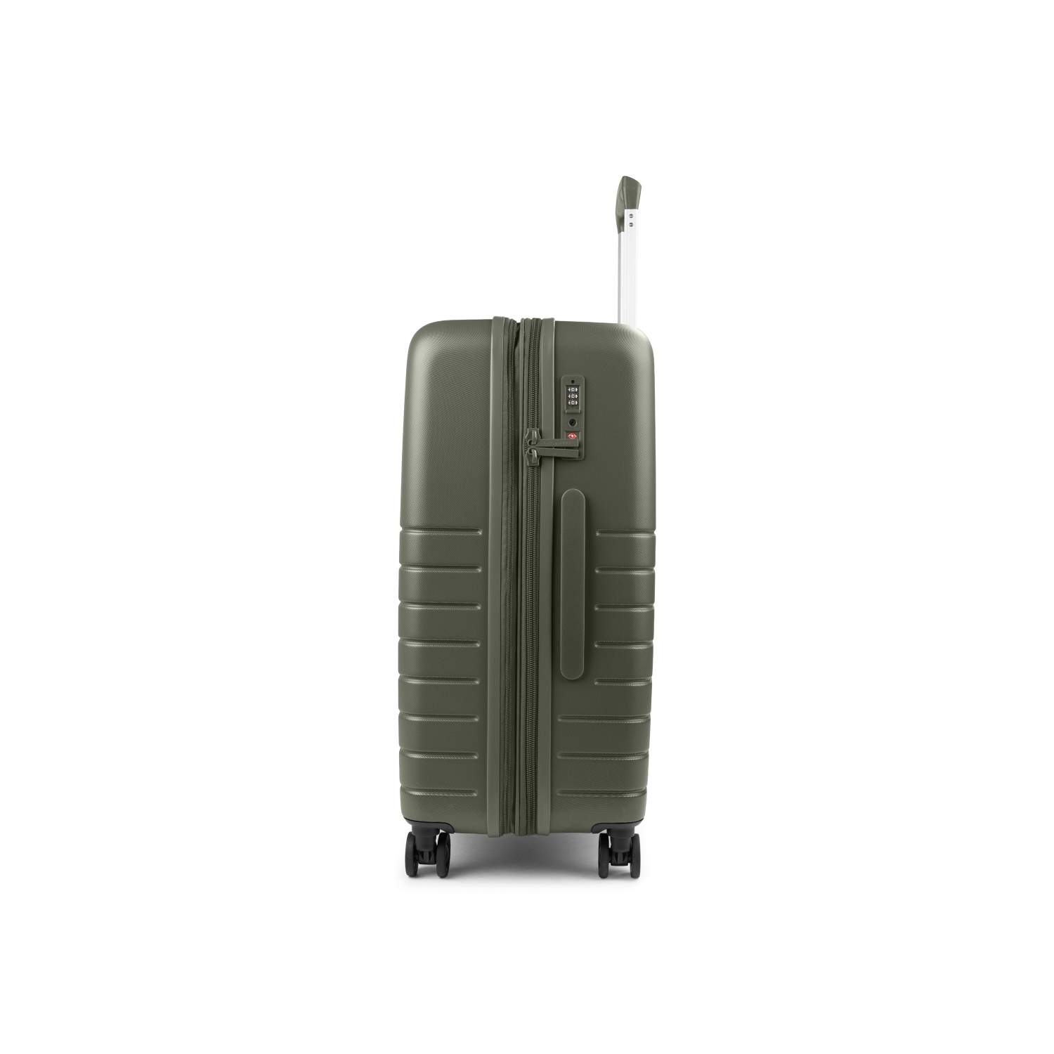 Valise rigide moyenne extensible Birmigham de Bugatti - Vert