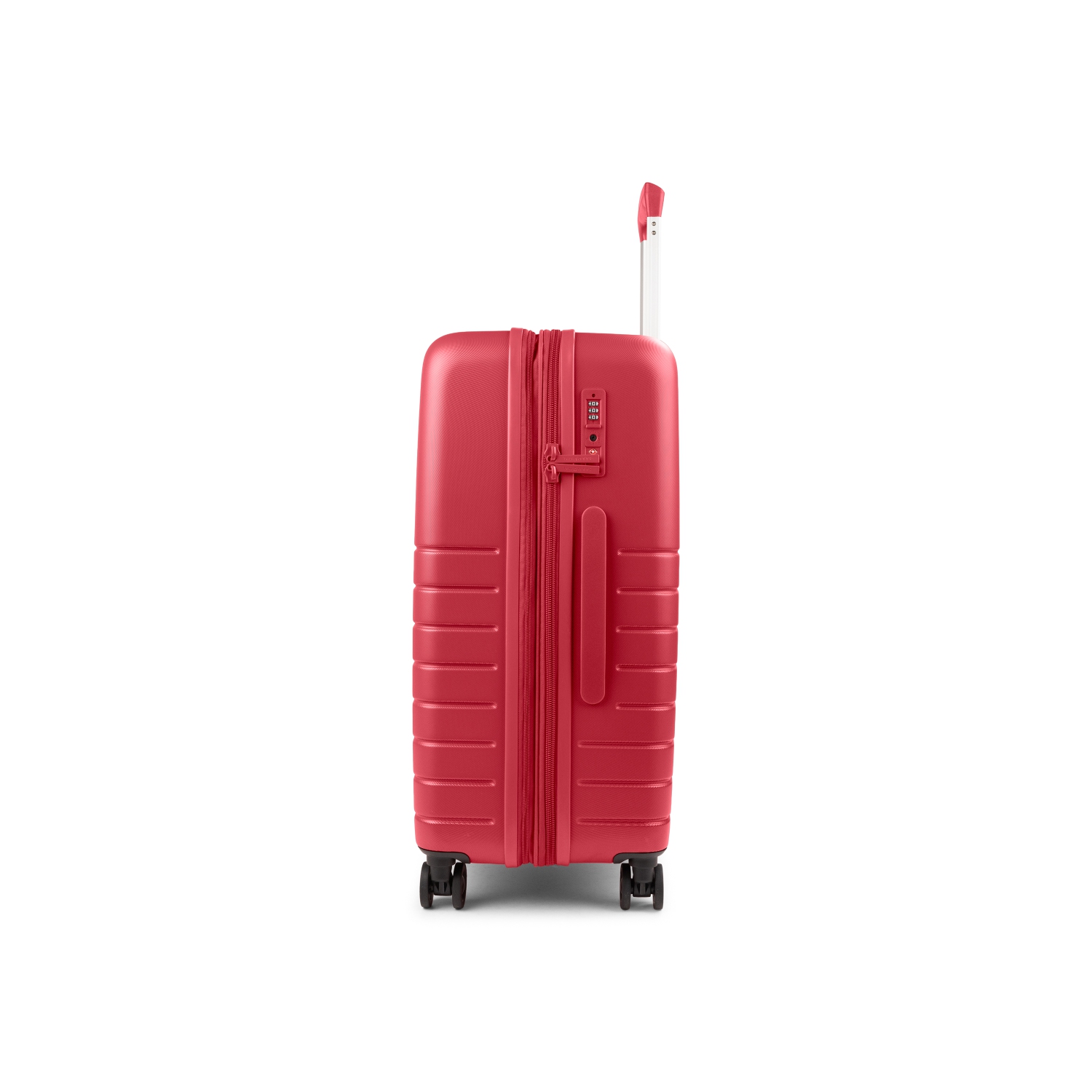 Valise rigide moyenne extensible Birmigham de Bugatti - Rouge
