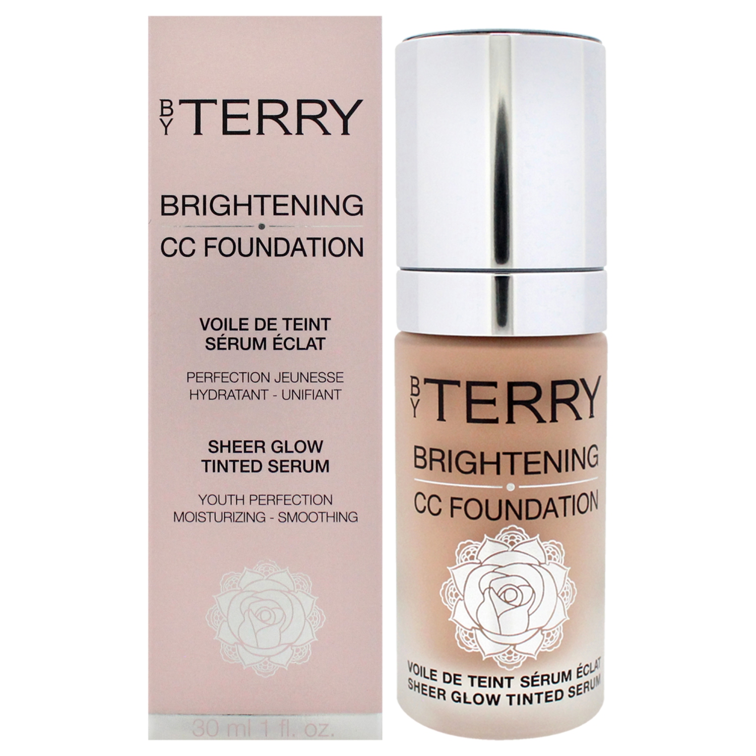 Brightening CC Foundation - 5C Medium Tan Cool by By Terry for Women - 1 oz Foundation