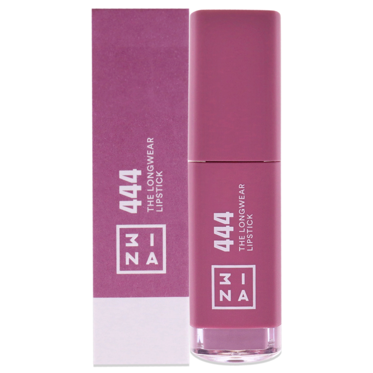 Le rouge à lèvres Longwear - 444 lilas par 3INA pour Femmes - Rouge à lèvres 0,20&nbsp;oz
