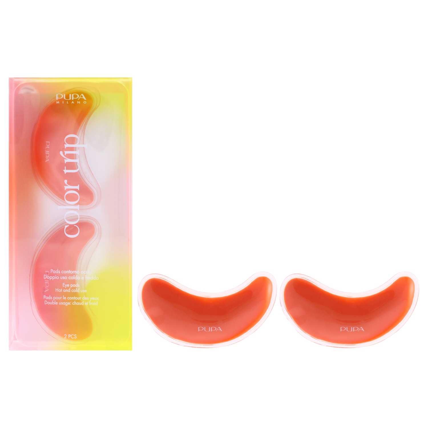 1 paires de coussinets pour les yeux Color Trip de Pupa Milano pour femmes