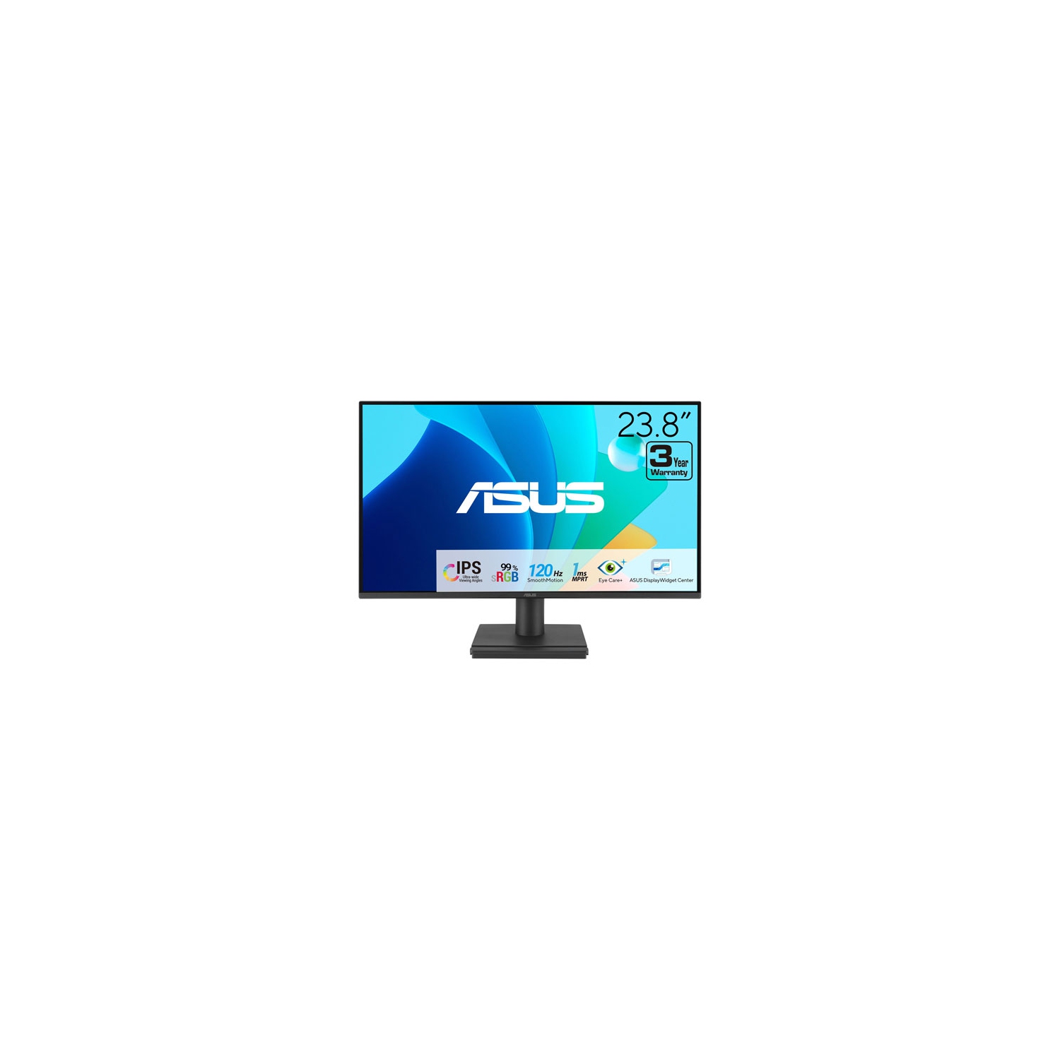 Boîte ouverte - Moniteur de jeu LED IPS 1&nbsp;ms 120&nbsp;Hz FHD 24&nbsp;po ASUS Eye Care (VA249HG)