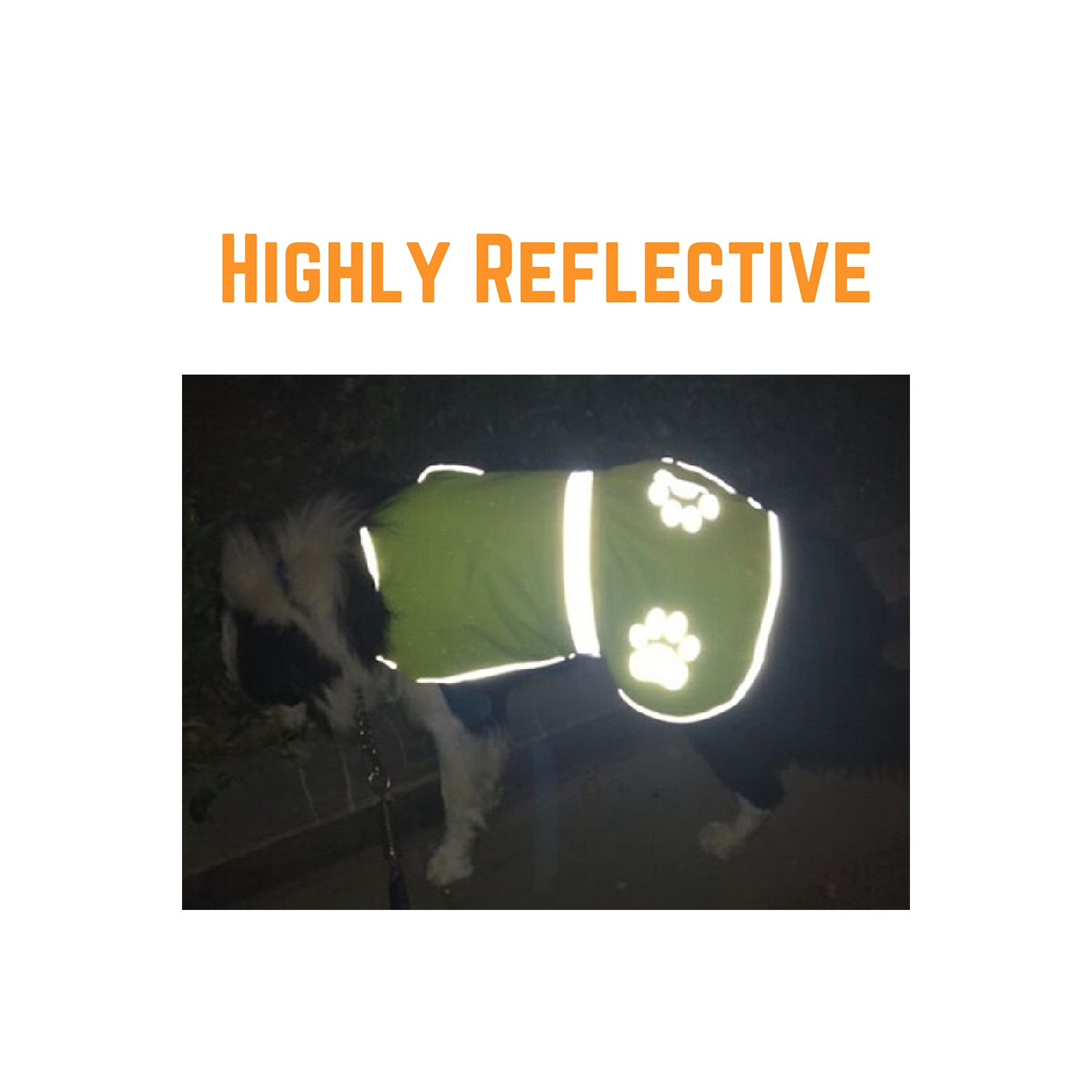 Reflective Dog Safety Vest – High Visibility Adjustable Jacket with Strips for Large Dogs – Ideal for Hunting, Night Walks & Outdoor Use