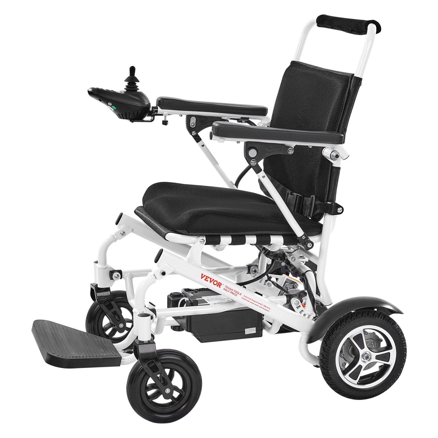 Fauteuil roulant électrique avec capacité VEVOR 300&nbsp;lb pour adultes, fauteuil roulant motorisé pliable et léger, longue portée de 13&nbsp;km,