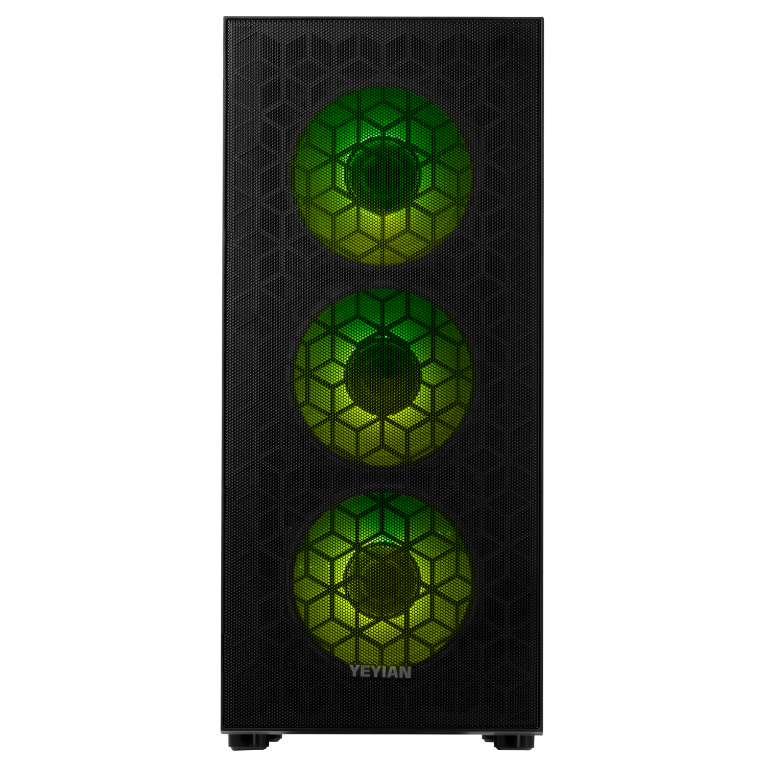 YEYIAN Gaming PC Desktop Ryzen 5 8400F, RTX 5050, 16G DDR5 5600MHz RAM, 1TB SSD, Prebuilt Tower Computer