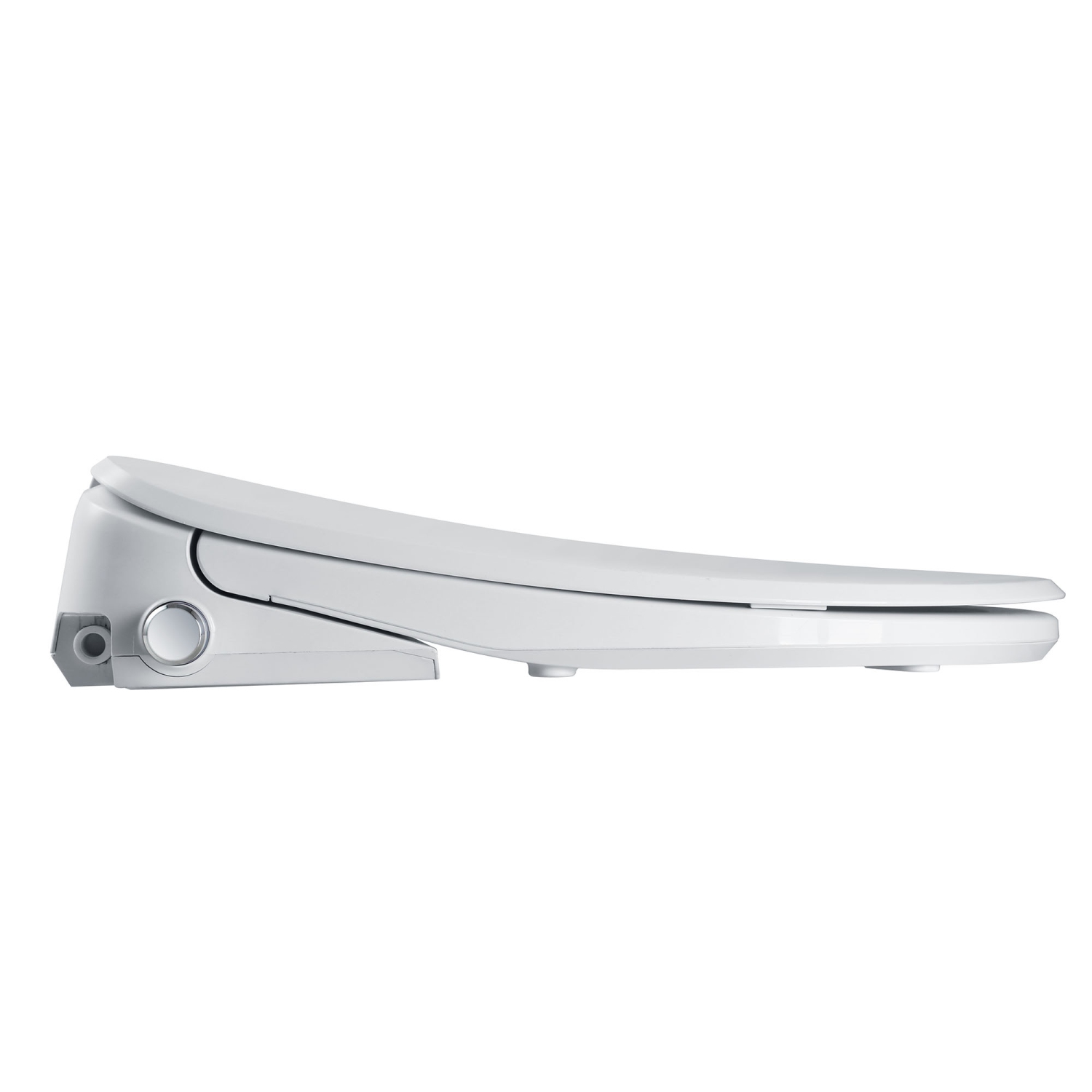 Siège de toilette allongé Smart Bidet WOODBRIDGE, autonettoyage électronique avancé, couvercle SoftClose, désodorisation automatique