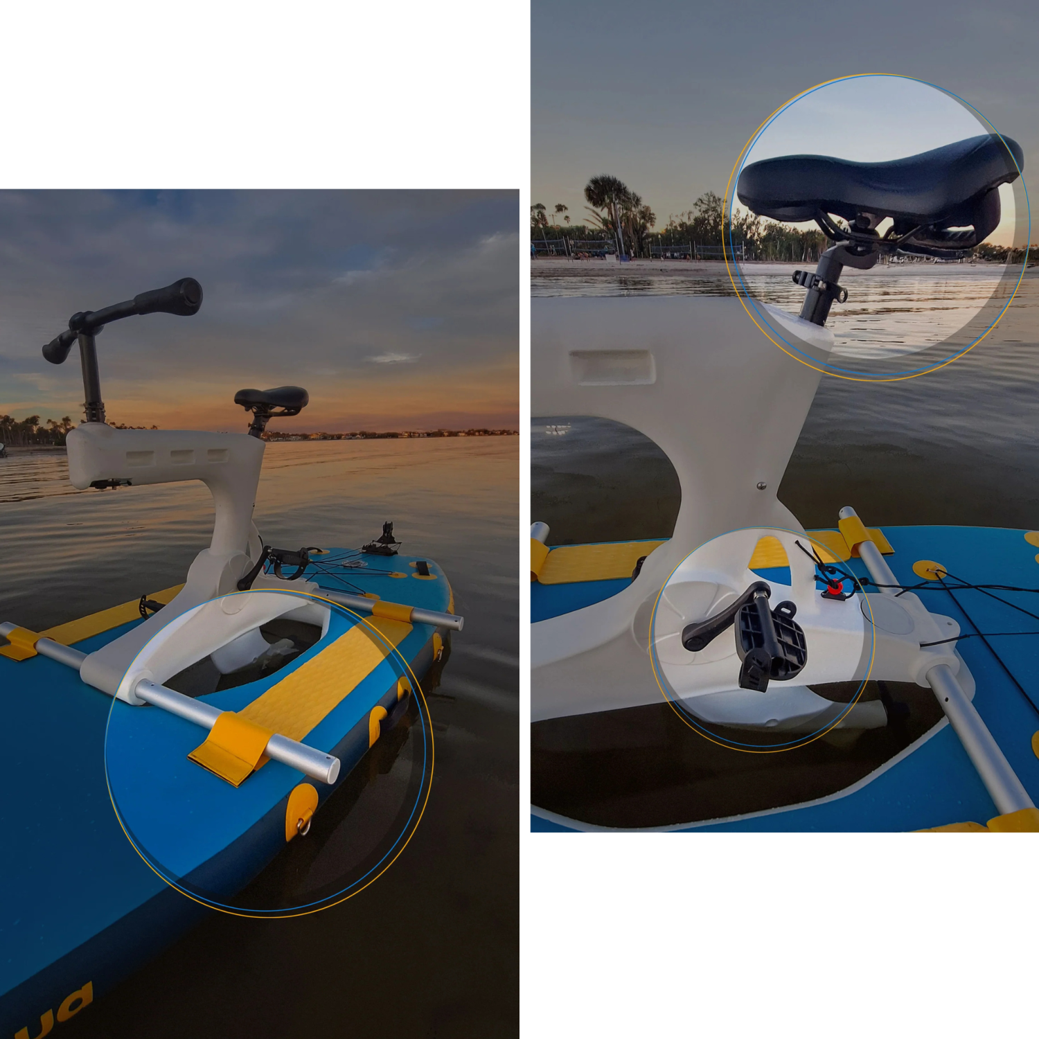 Nautiqua BELIZE Premium Paddleboard Water Bike