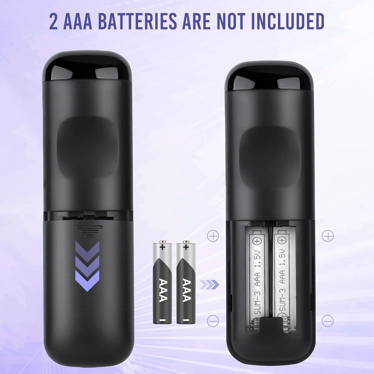 JANKE Replacement Remote for Roku TV - Streaming Buttons (TCL/Hisense/Sharp)