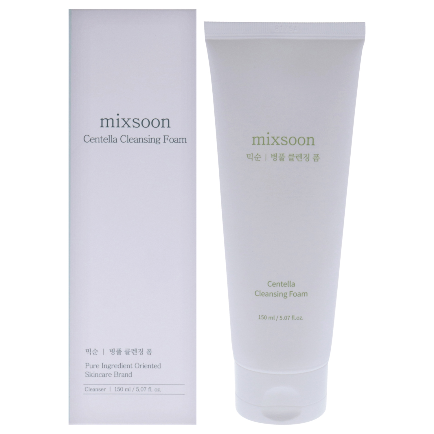 Centella Cleansing Foam by Mixsoon for Unisex - 5.07 oz Cleanser