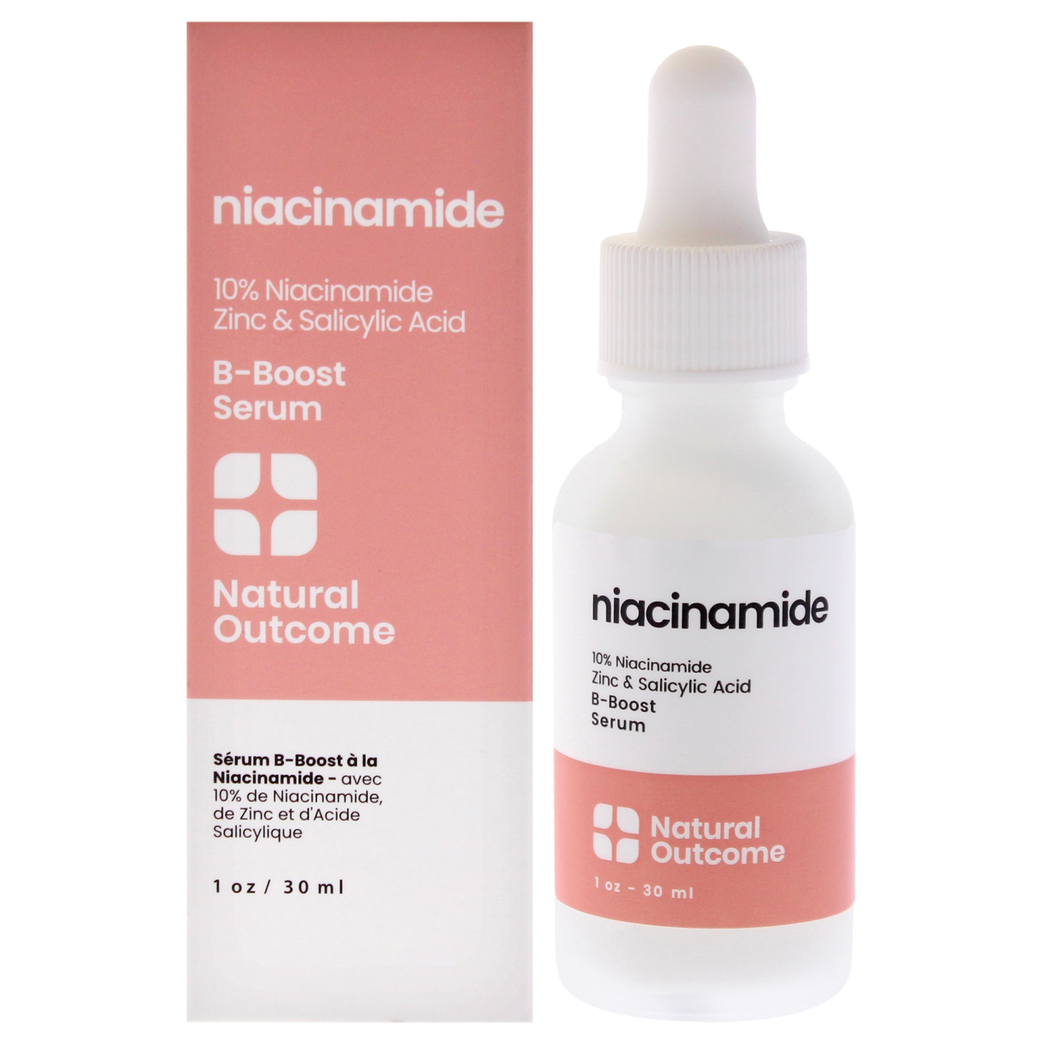 NIACINAMIDE B-Boost Sérum par Natural Outcome pour femmes - 1&nbsp;oz Sérum
