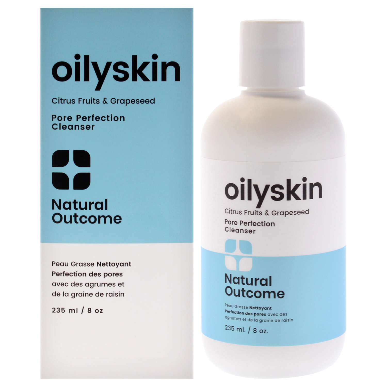 Oilyskin Pore Perfection Cleanser by Natural Outcome for Women - 8 oz Cleanser