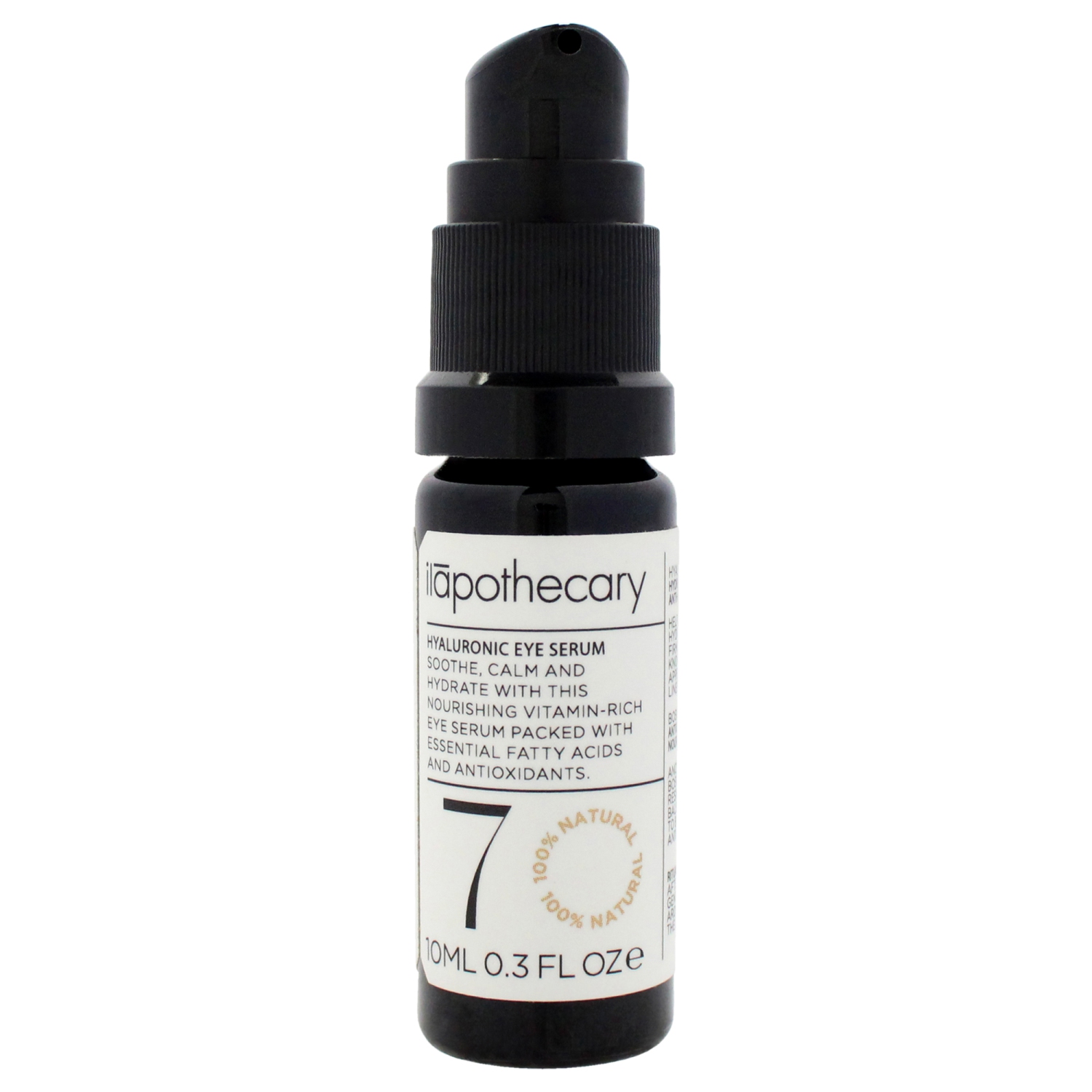 Hyaluronic Eye Serum by Ilapothecary for Unisex - 0.3 oz Serum