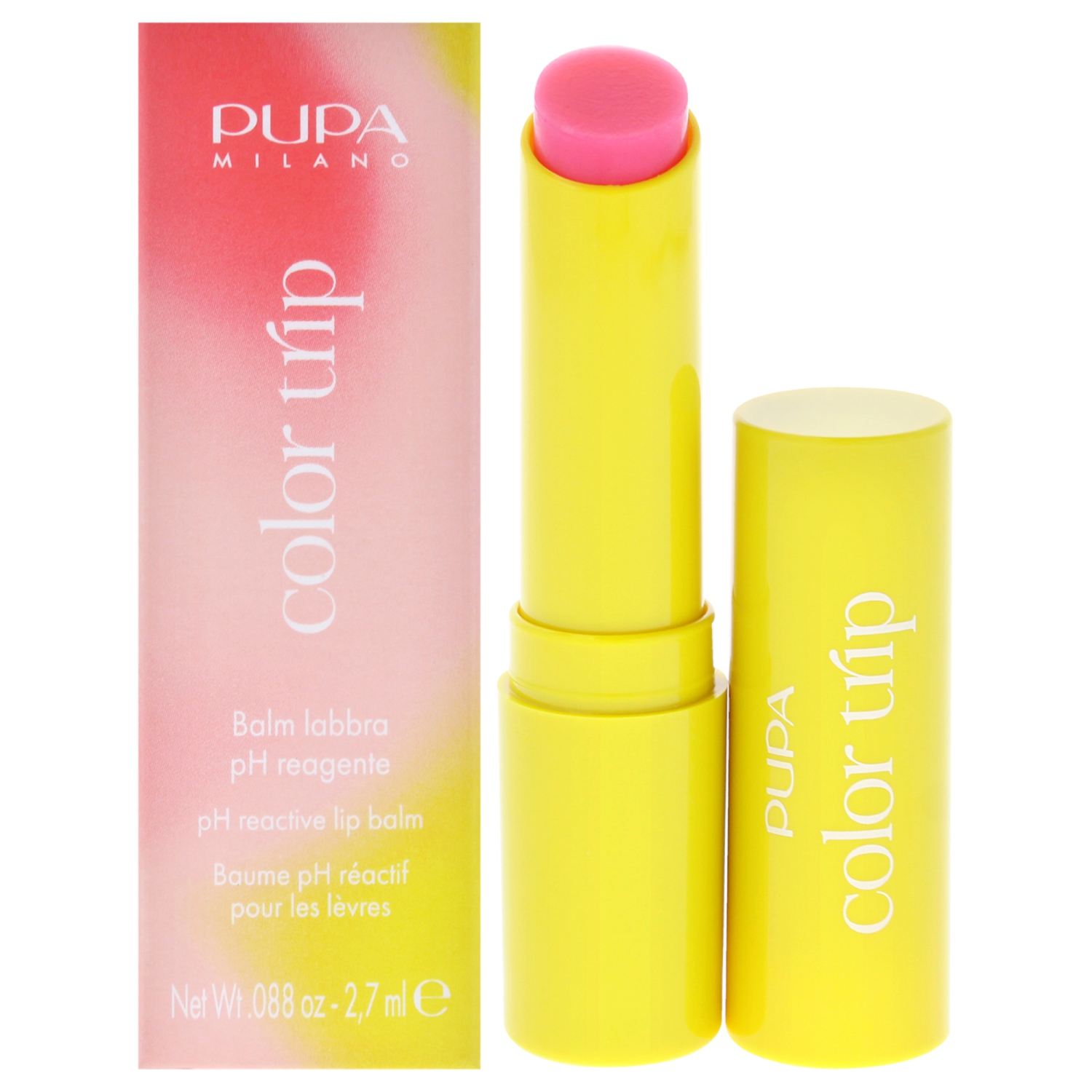 Baume à lèvres réactif Color Trip PH - 001 Fleurs tropicales par Pupa Milano pour Femme - Baume à lèvres 0,88&nbsp;oz