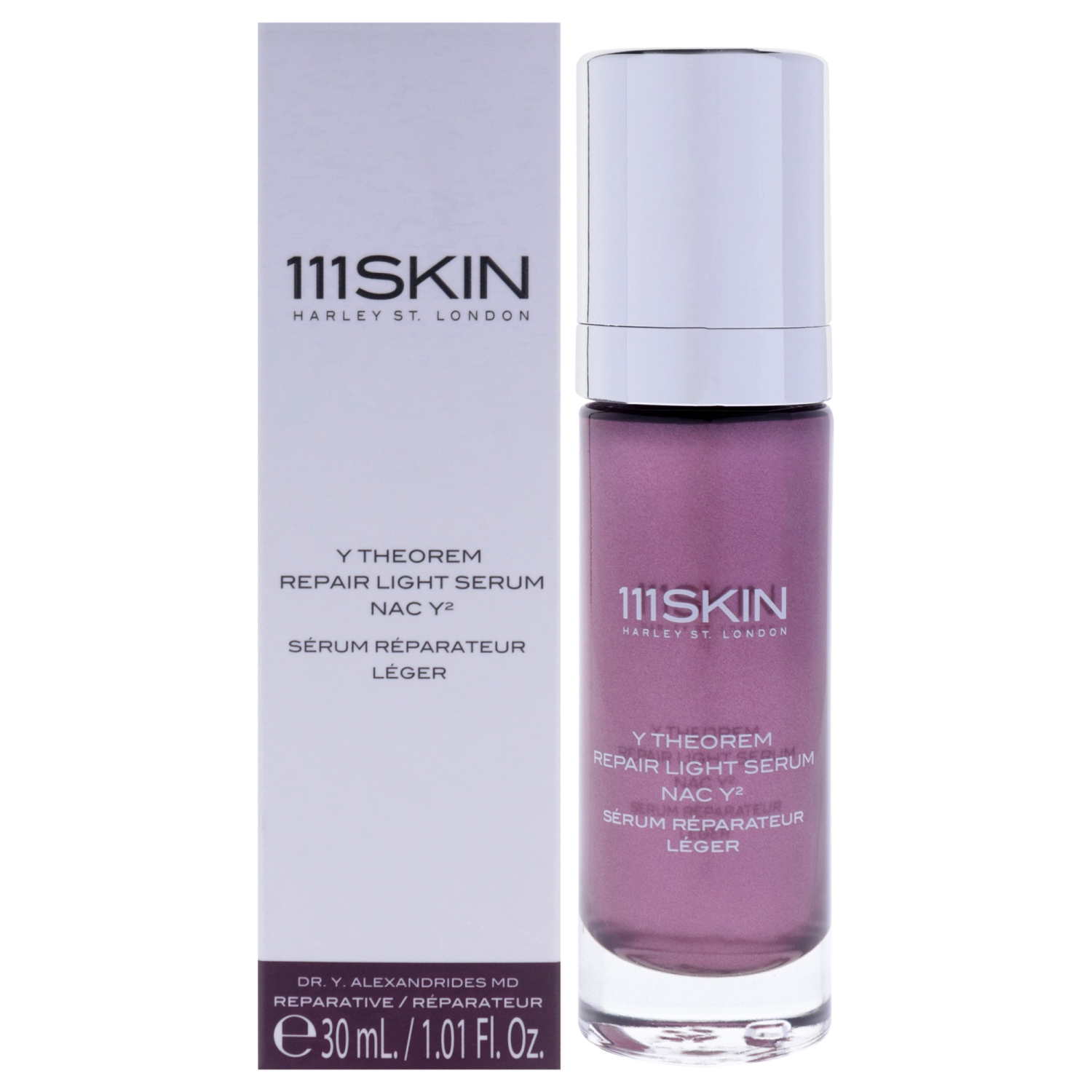 Y Theorem Repair Light Serum NAC Y2 by 111Skin for Unisex - 1.01 oz Serum