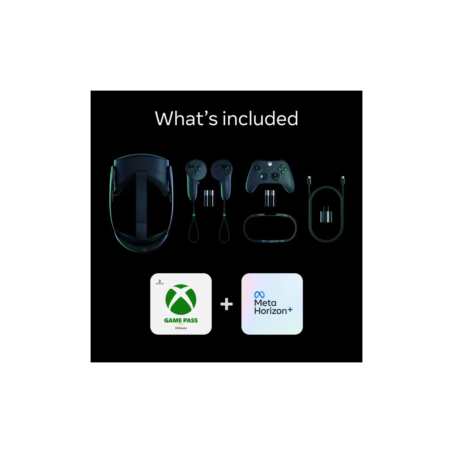 Meta Quest 3S Xbox Edition 128GB Limited Edition - Carbon Black