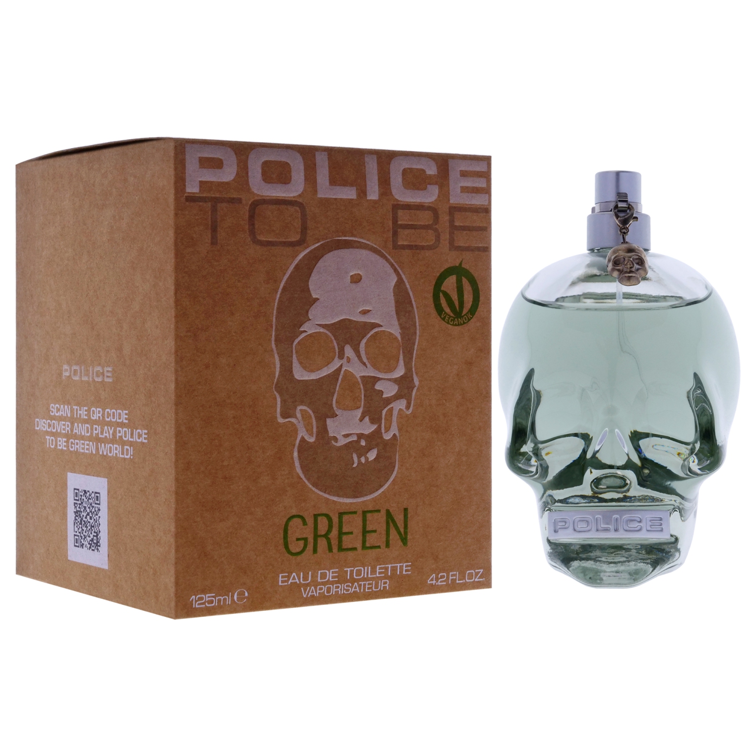 La police doit être verte par la police pour le vaporisateur unisexe 4,2&nbsp;oz EDT