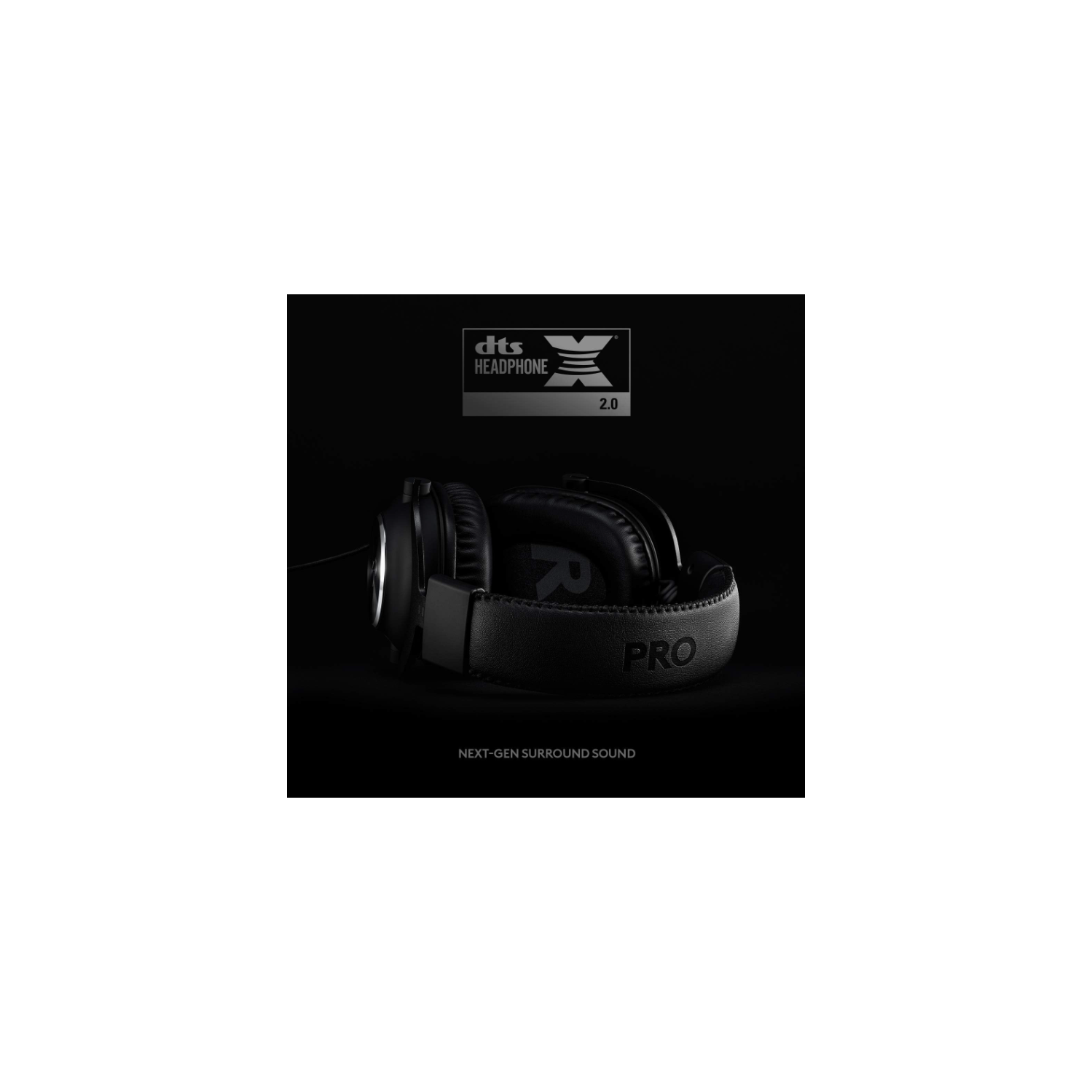 Logitech G PRO X Wired Gaming Headset with Blue VO!CE, DTS Headphone 7.1 and 50 mm PRO-G Drivers - Black (‎981-000817)