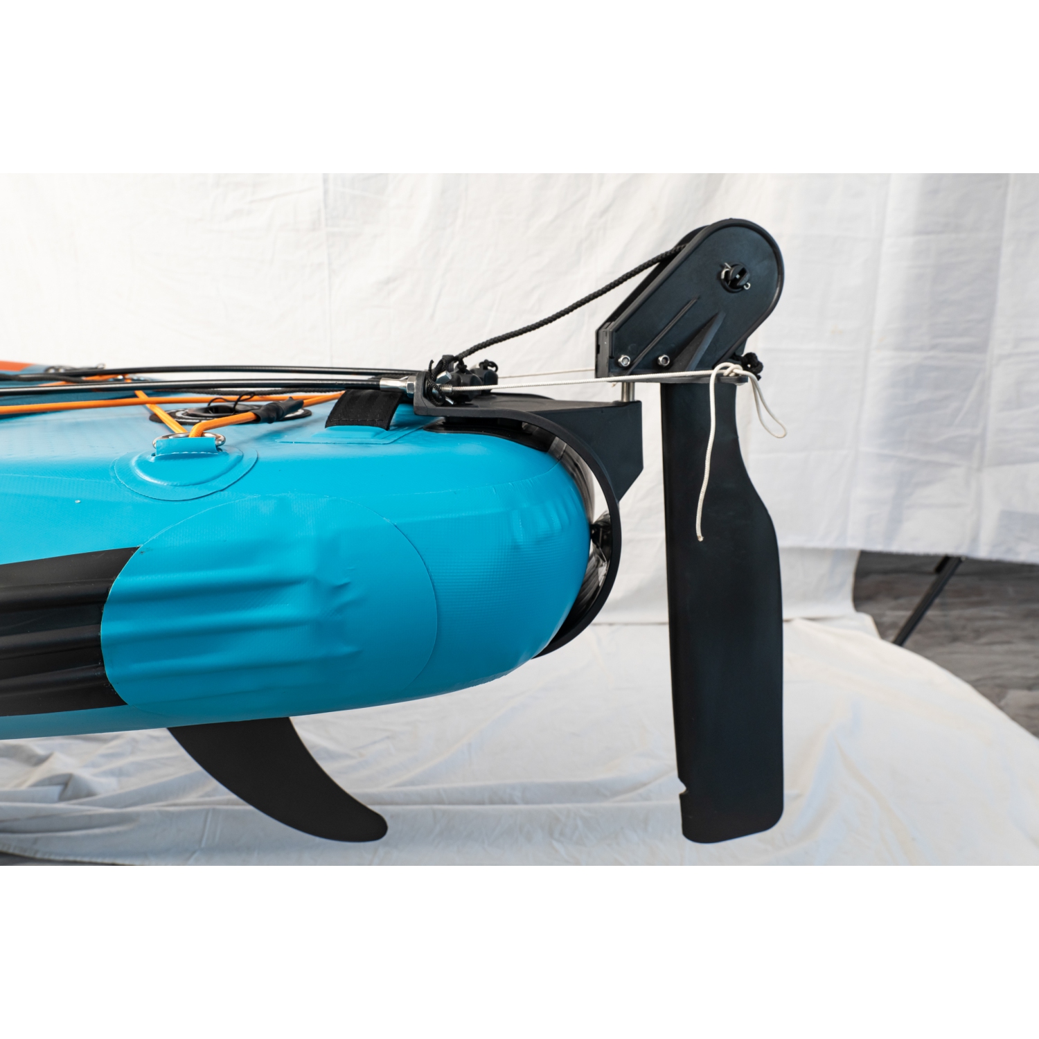 Nautiqua | ARUBA | Deluxe Pédale de Pêche Kayak | 1 Personne | Bleu