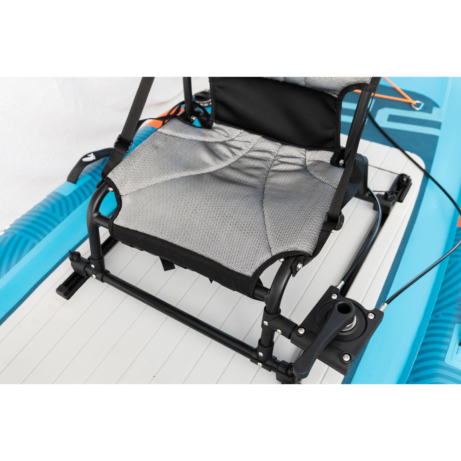 Nautiqua | ARUBA | Deluxe Pédale de Pêche Kayak | 1 Personne | Bleu