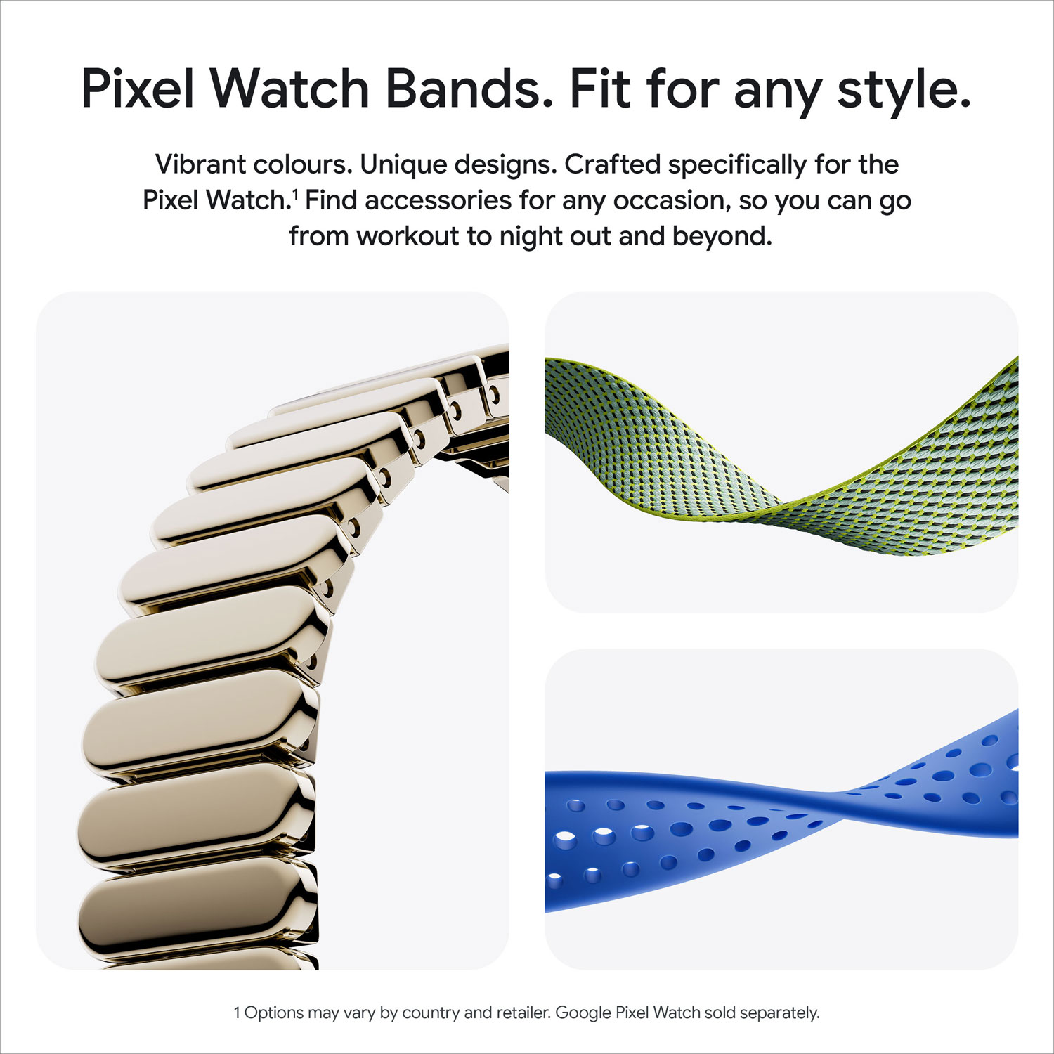 Google Pixel Watch 4 45mm Polished Silver Aluminum Case with Porcelain Active Band