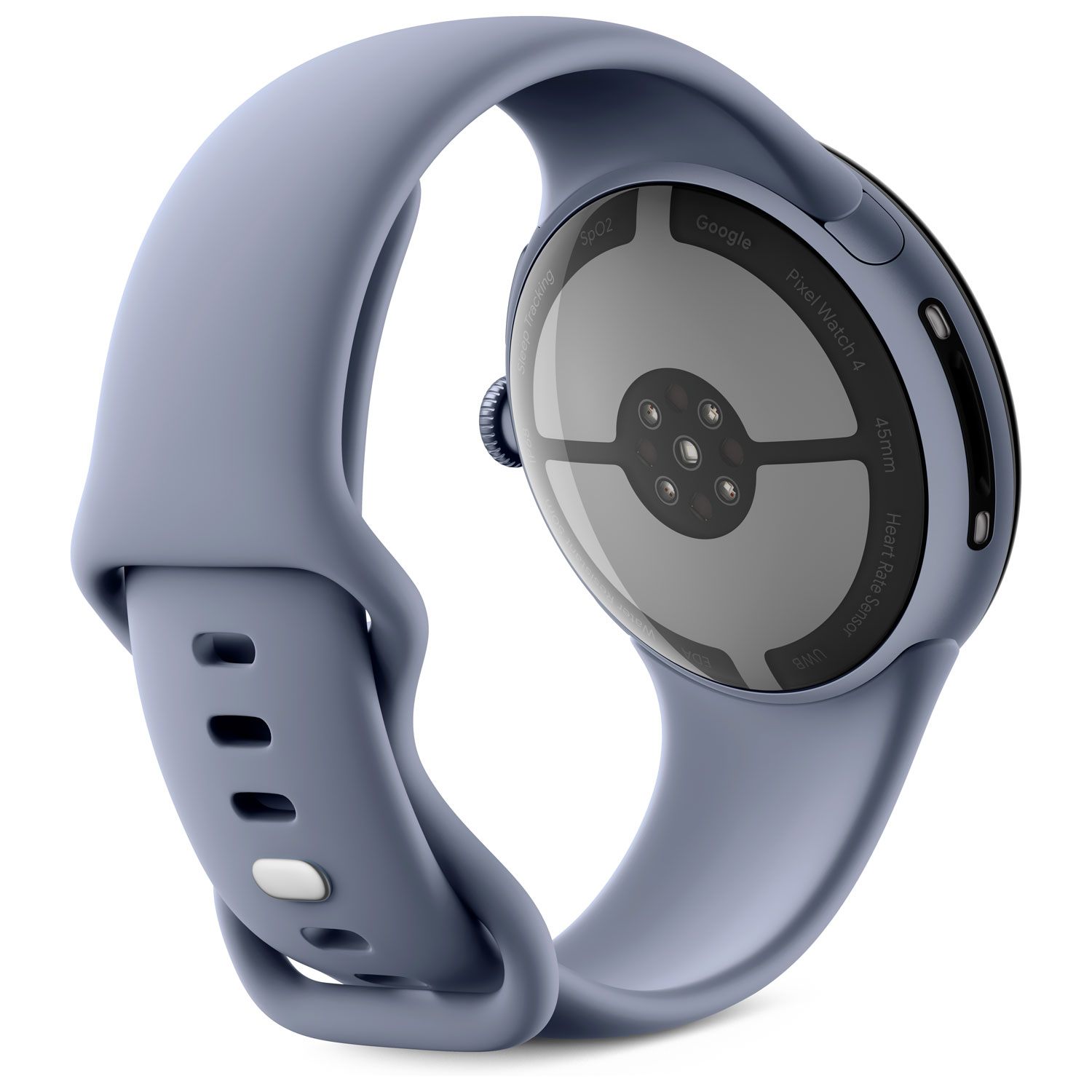 Google Pixel Watch 4 45mm Satin Moonstone Aluminum Case with Moonstone Active Band