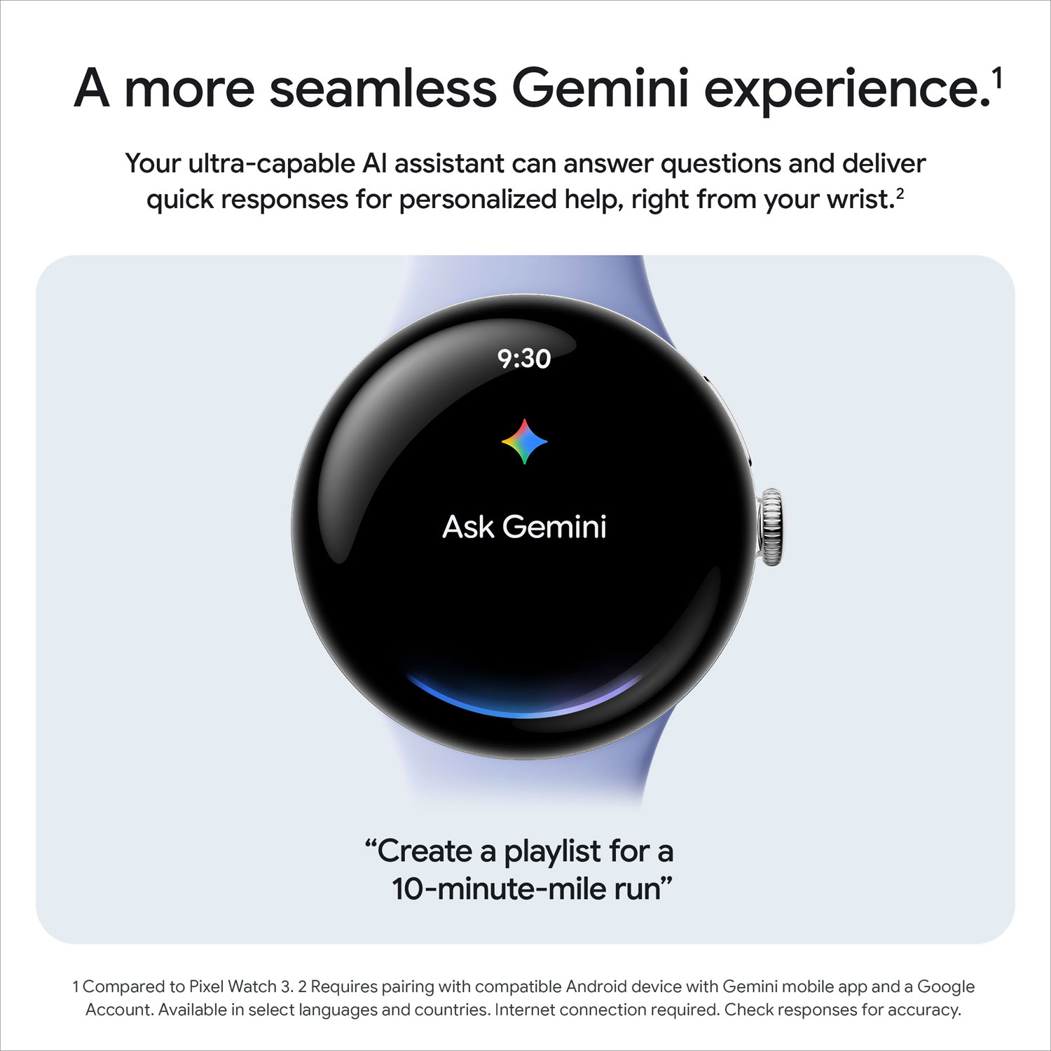 Google Pixel Watch 4 41mm Champagne Gold Aluminum Case with Lemongrass Active Band