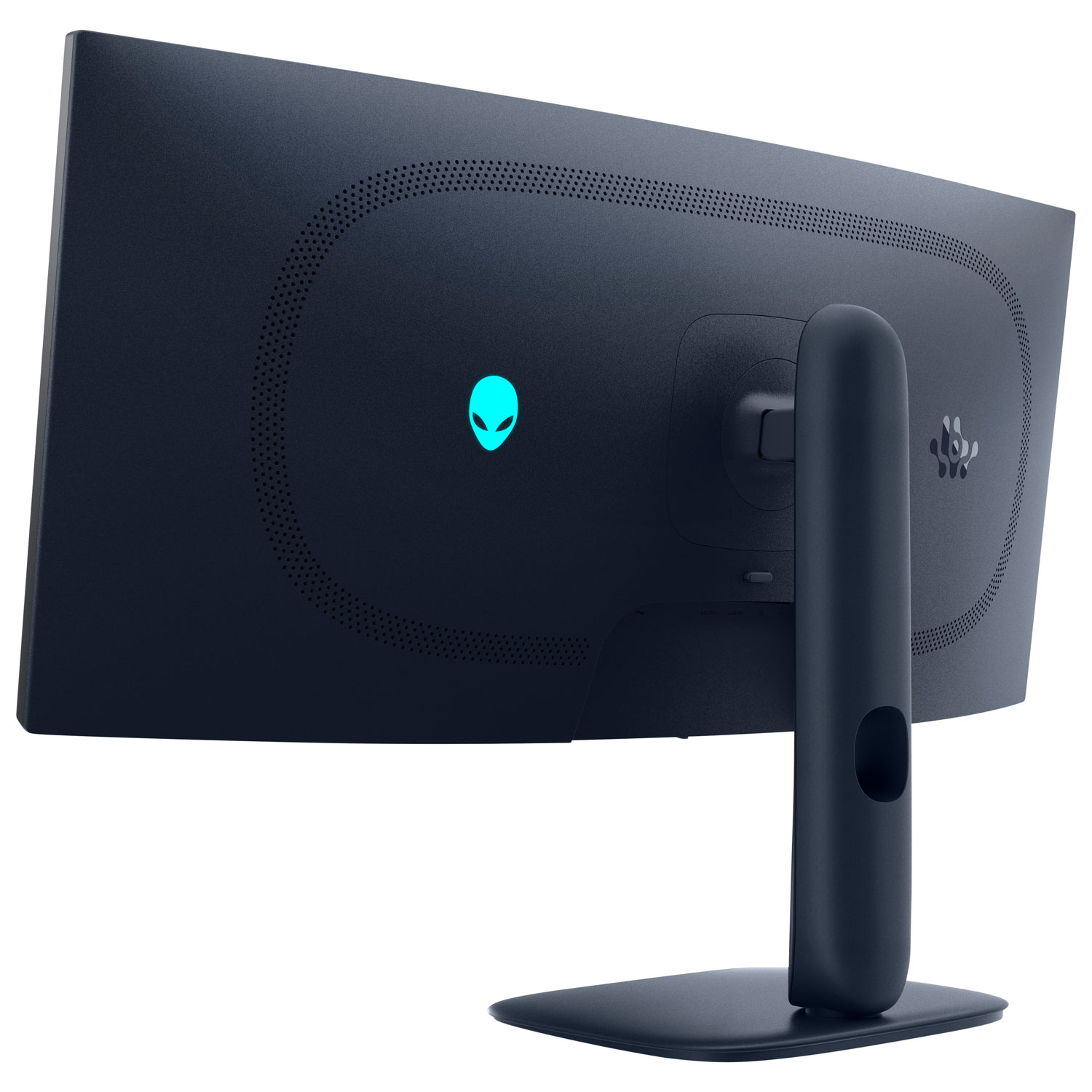 Moniteur de jeu G-Sync FreeSync QD-OLED ACL DELO 240 Hz 0,03 ms gris à gris de 34 po d'Alienware - Noir