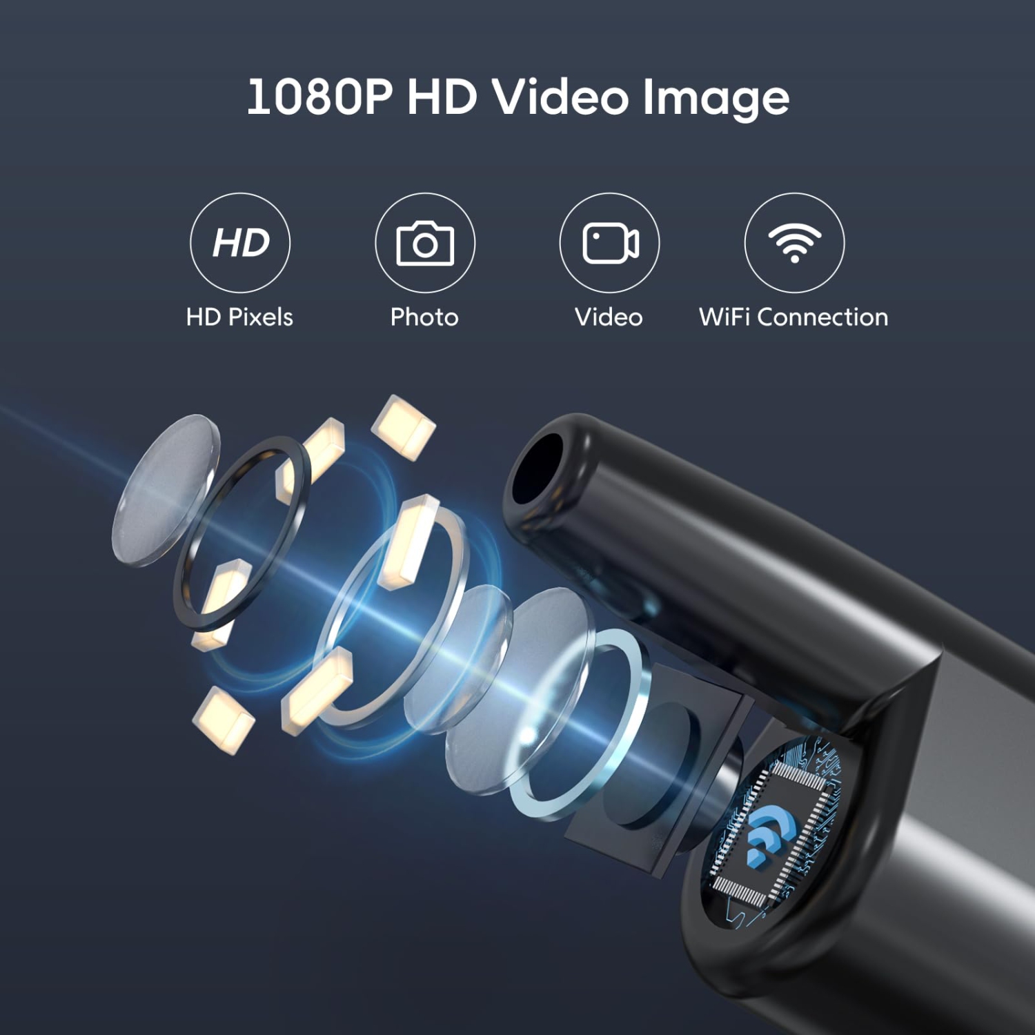 Electric Ear Wax Removal Kit Wash Ear Cleaner with Camera and Light Ear Cleaning Kit with 10 Ear Tips Ear Wax Removal Tool Ear