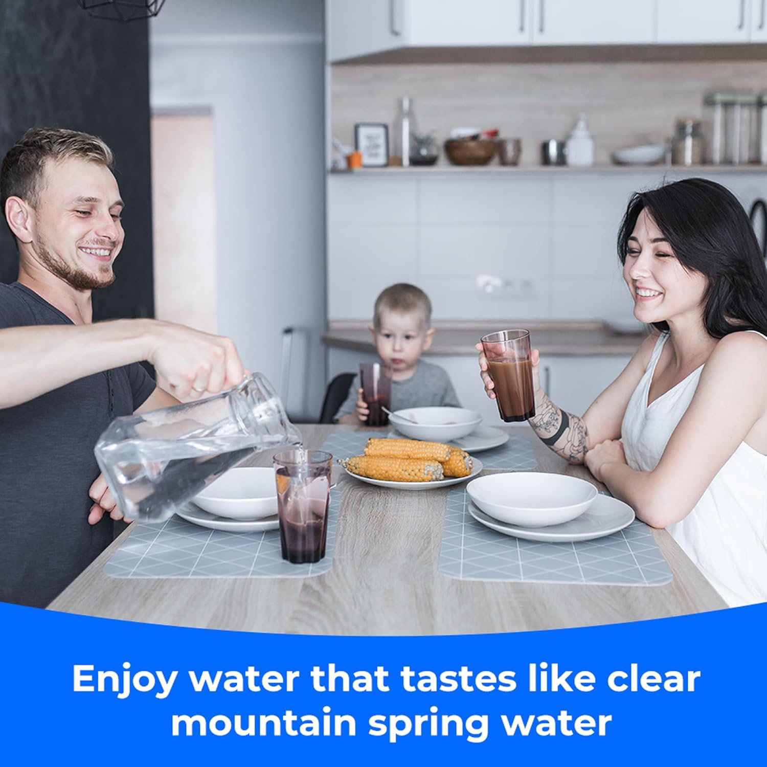 Waterdrop G2P600 Reverse Osmosis System Extra WD-PT-05P Water Filter Pitcher